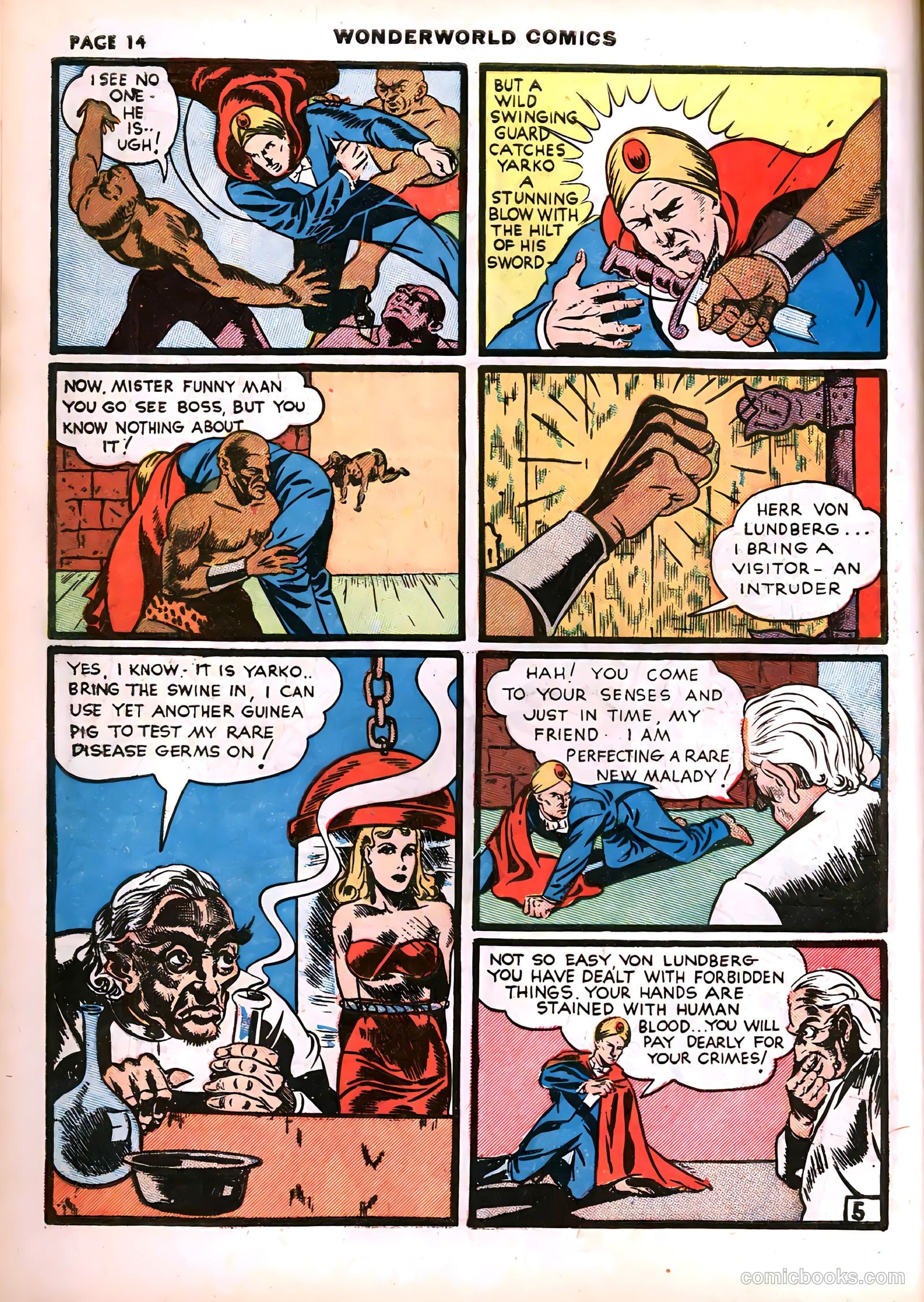 Wonderworld Comics #14 (1940) — page 16 of 69