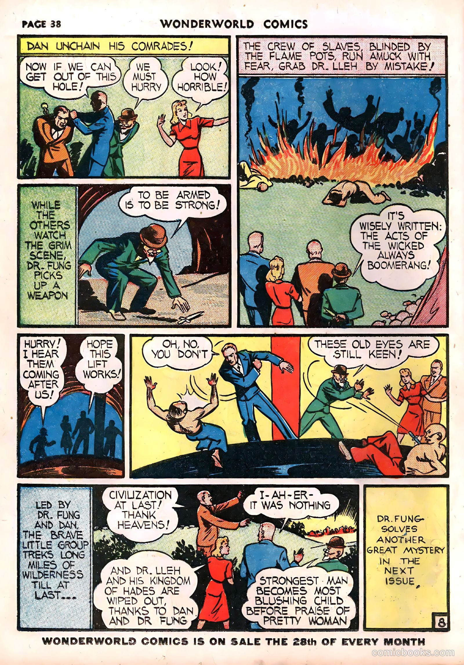 Wonderworld Comics #14 (1940) — page 40 of 69