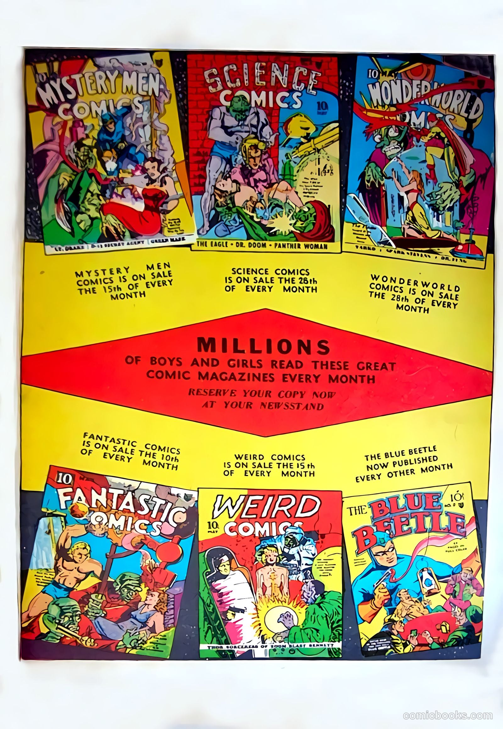 Wonderworld Comics #14 (1940) — page 67 of 69