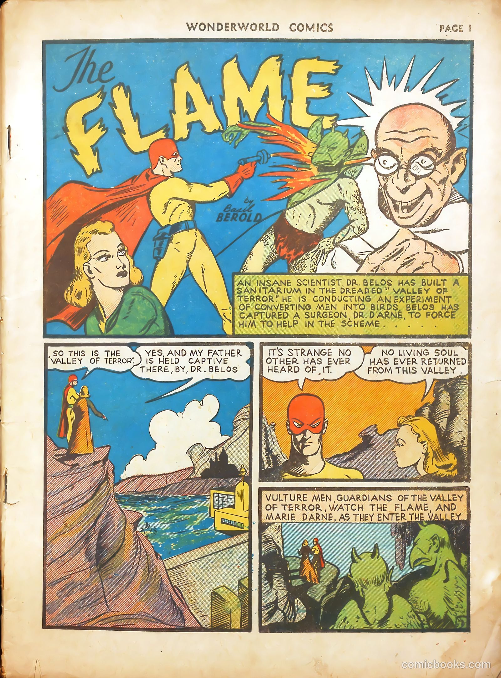 Wonderworld Comics #15 (1940) — page 3 of 68