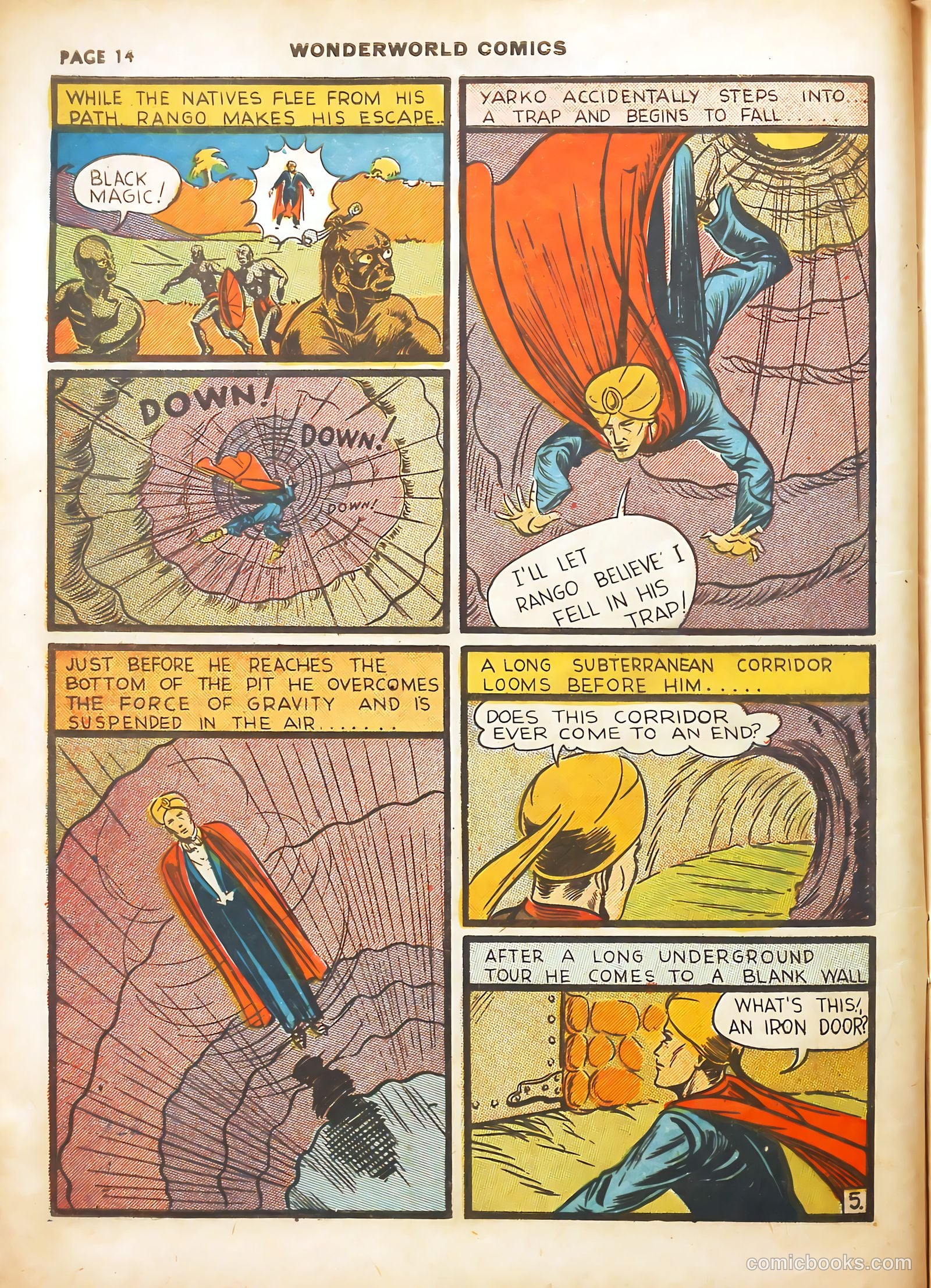 Wonderworld Comics #15 (1940) — page 16 of 68