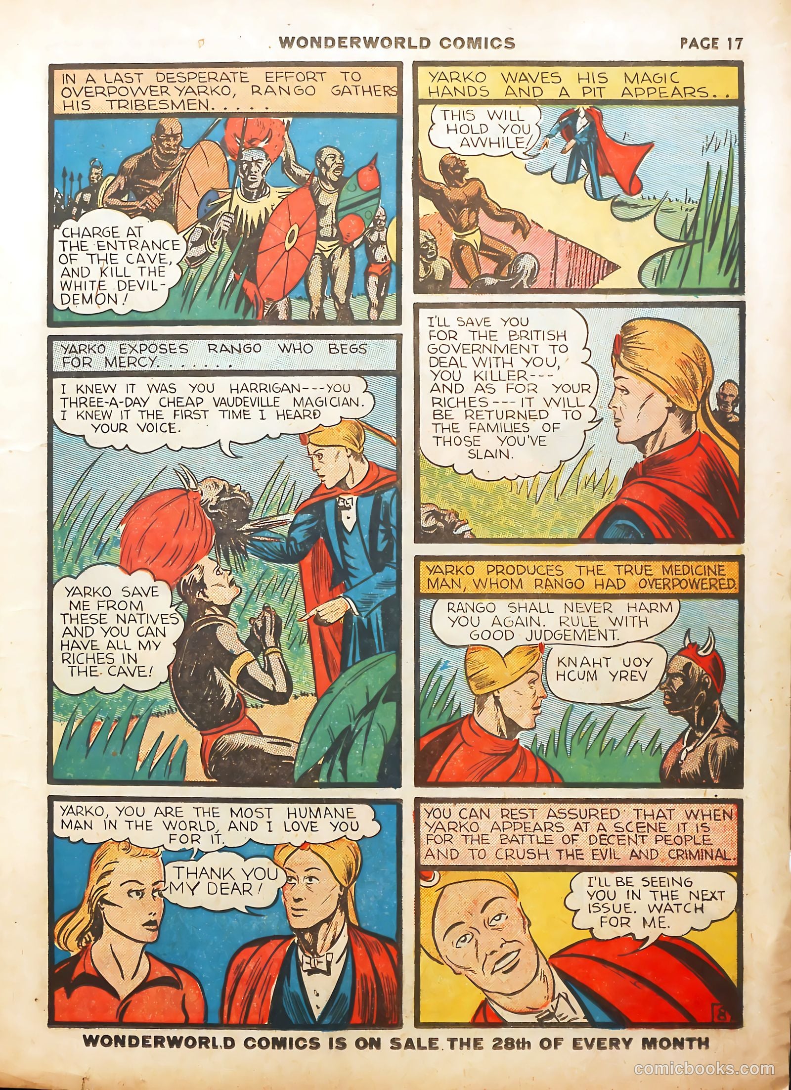 Wonderworld Comics #15 (1940) — page 19 of 68