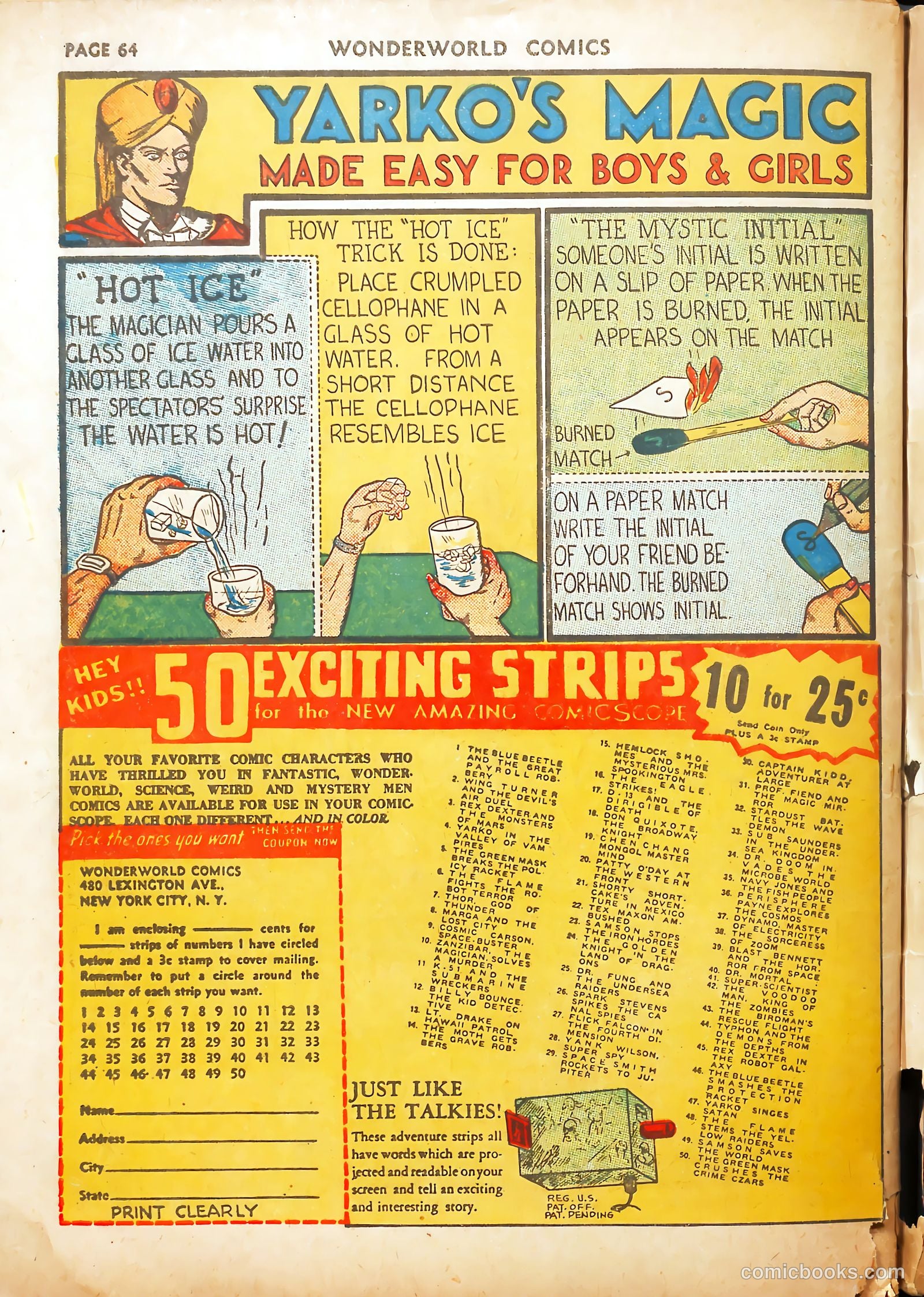 Wonderworld Comics #15 (1940) — page 66 of 68