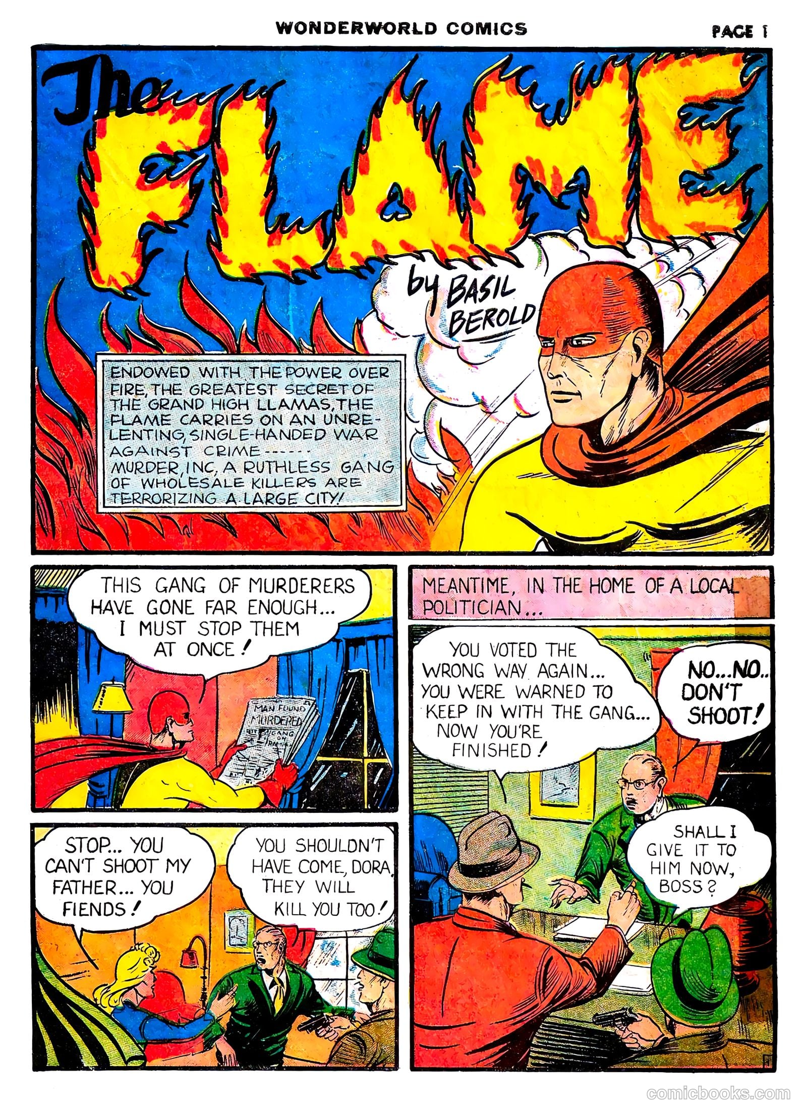 Wonderworld Comics #16 (1940) — page 3 of 68