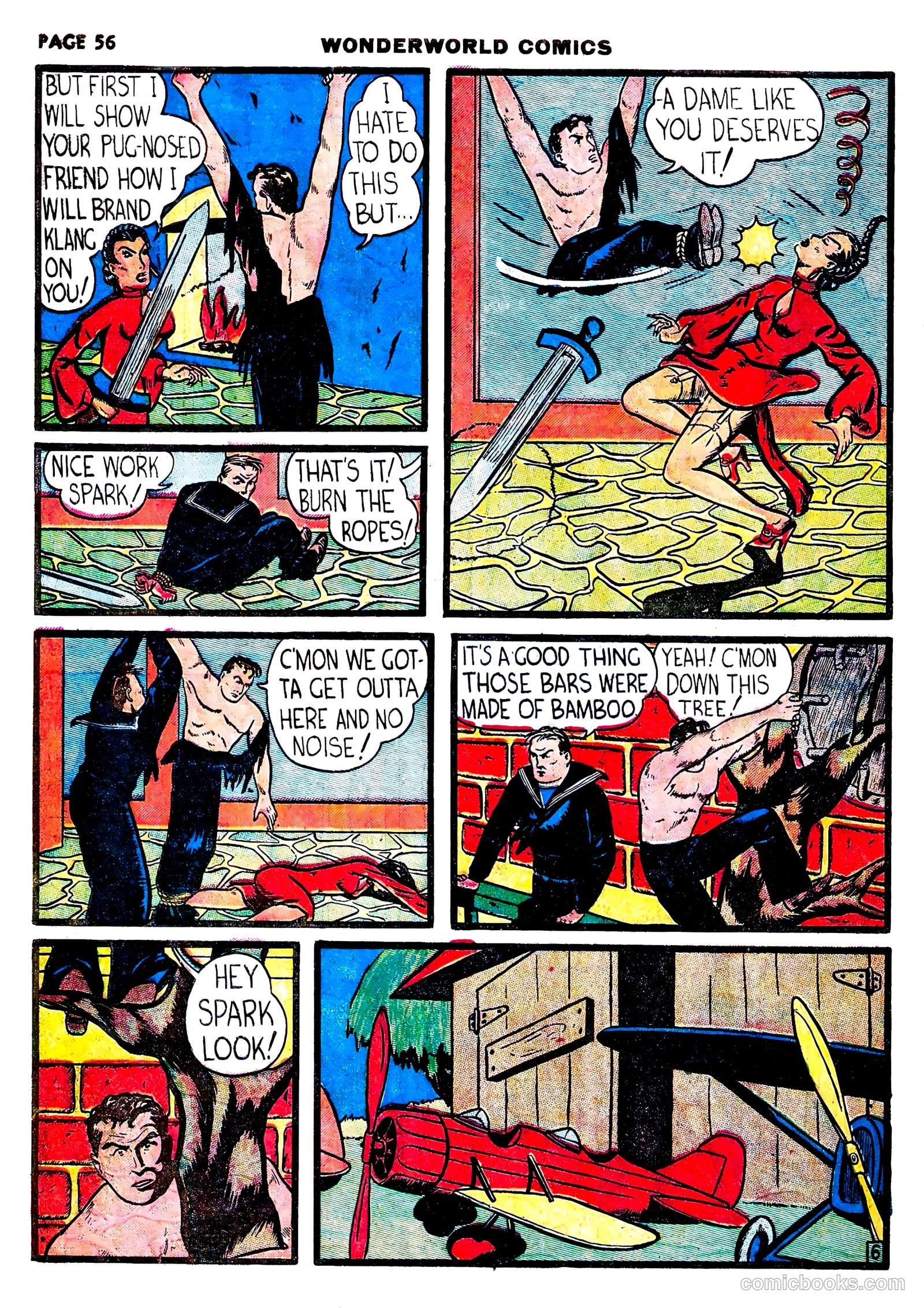 Wonderworld Comics #16 (1940) — page 58 of 68
