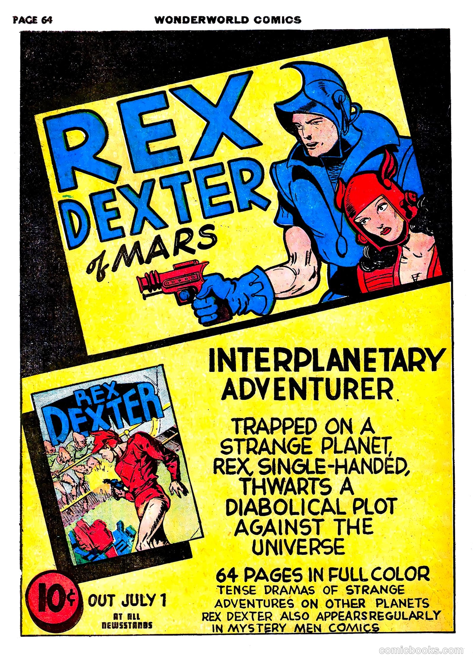 Wonderworld Comics #16 (1940) — page 66 of 68