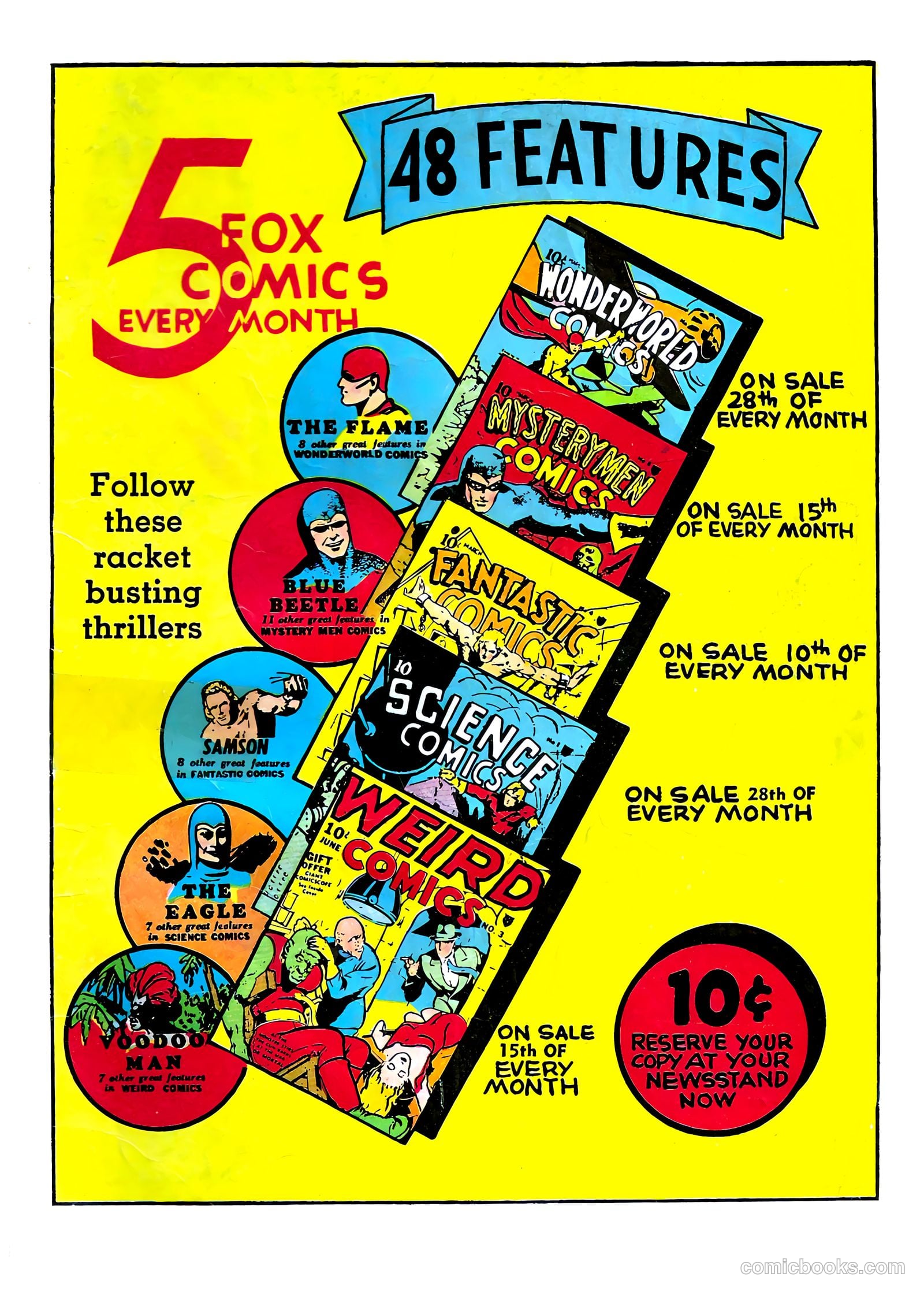 Wonderworld Comics #16 (1940) — page 67 of 68