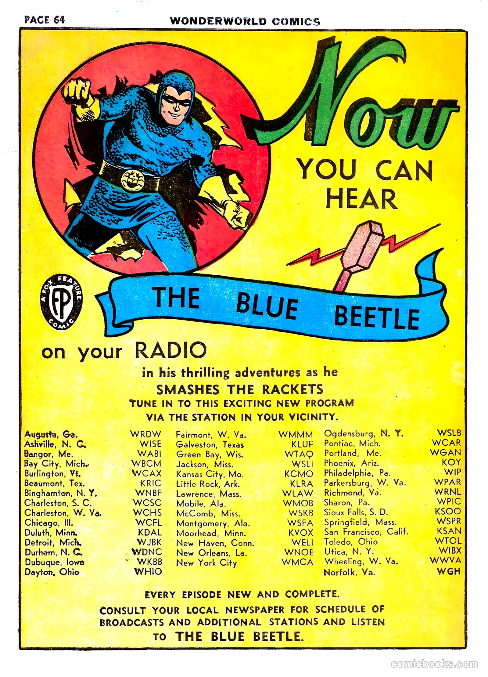 Wonderworld Comics #17 (1940) — page 66 of 68