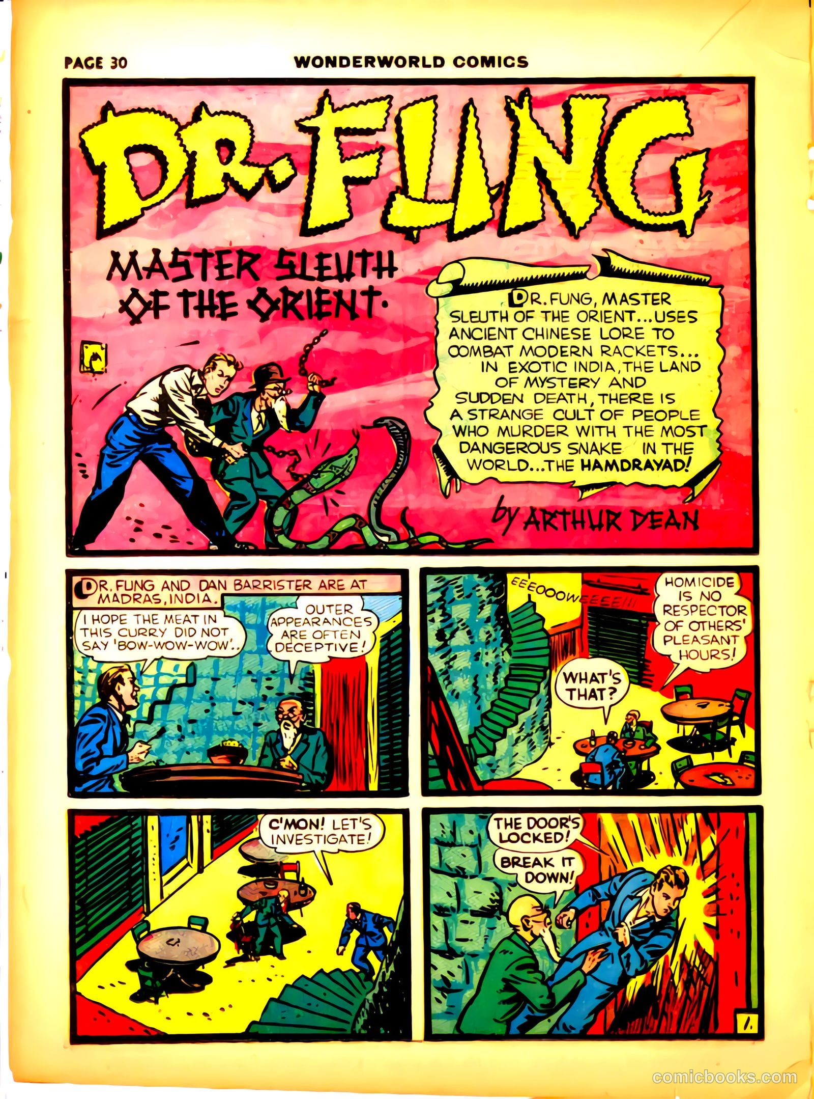 Wonderworld Comics #18 (1940) — page 32 of 68
