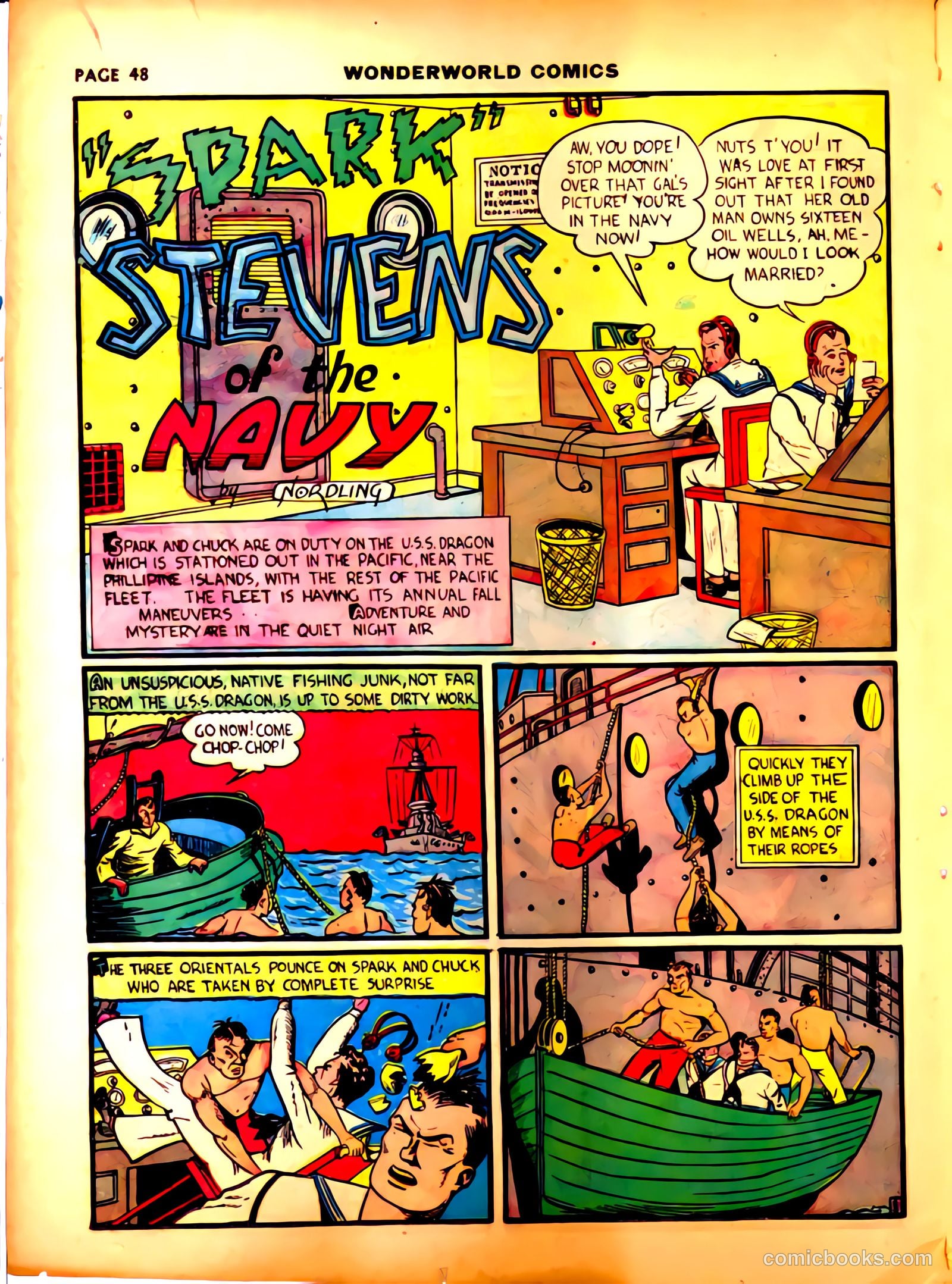 Wonderworld Comics #18 (1940) — page 50 of 68