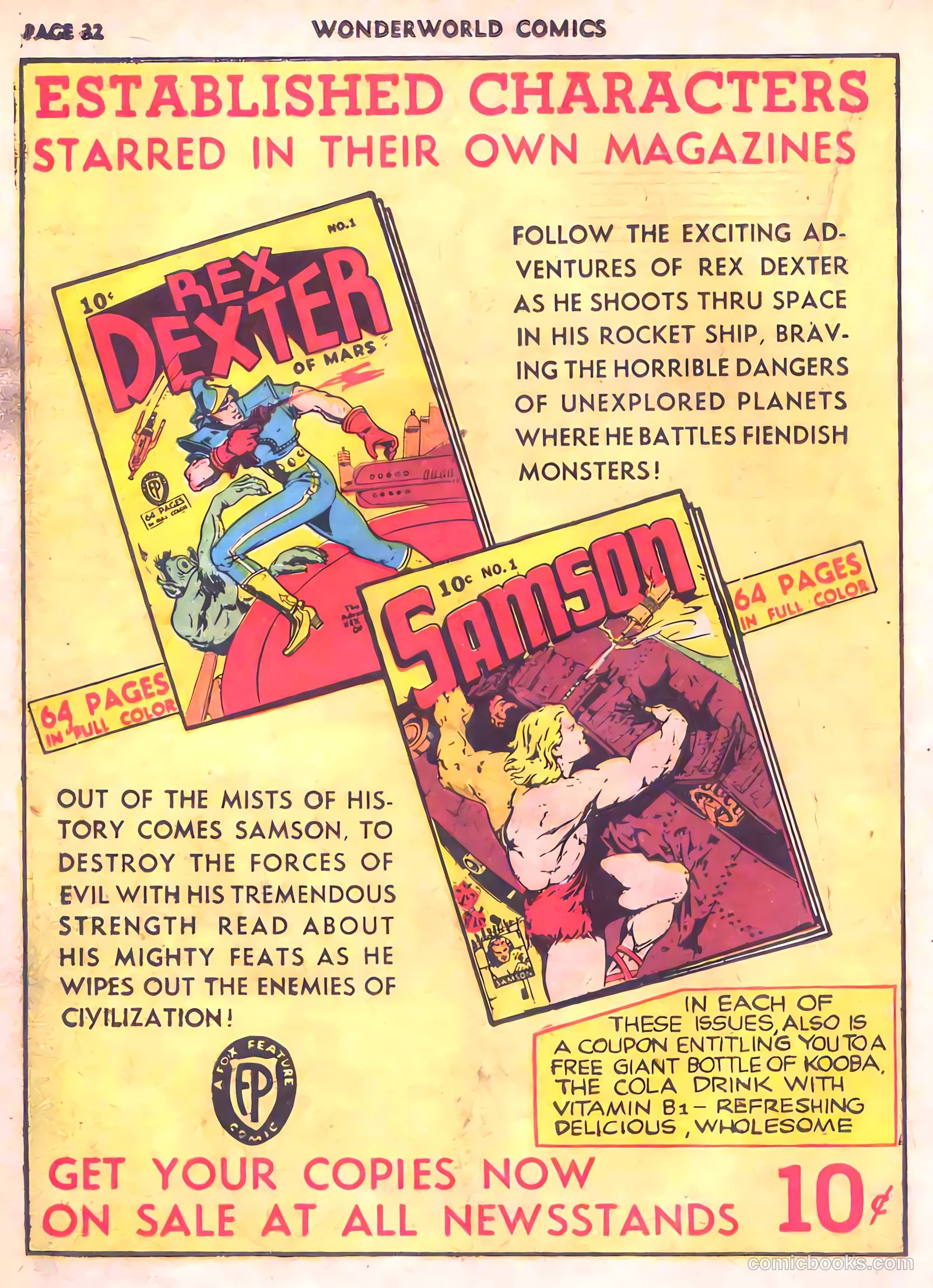 Wonderworld Comics #19 (1940) — page 33 of 66