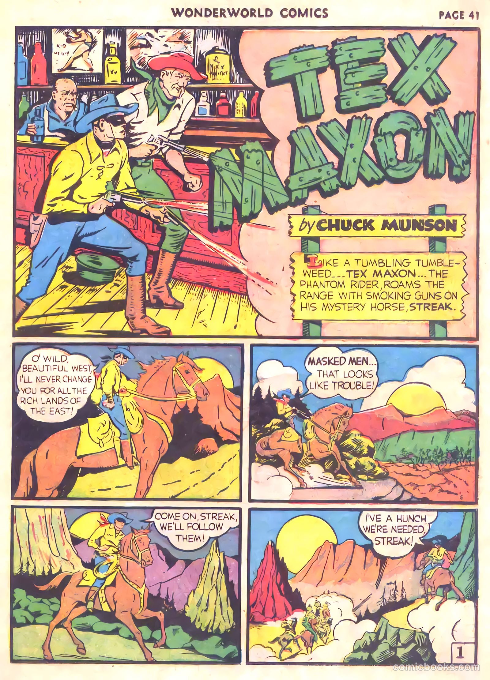 Wonderworld Comics #19 (1940) — page 42 of 66