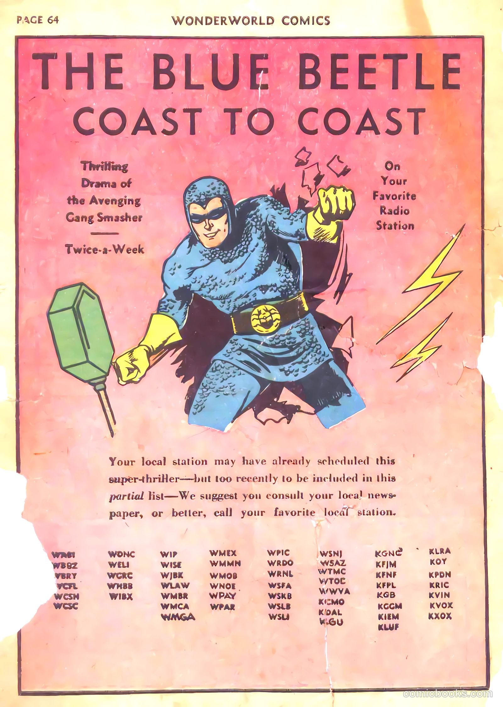 Wonderworld Comics #19 (1940) — page 65 of 66