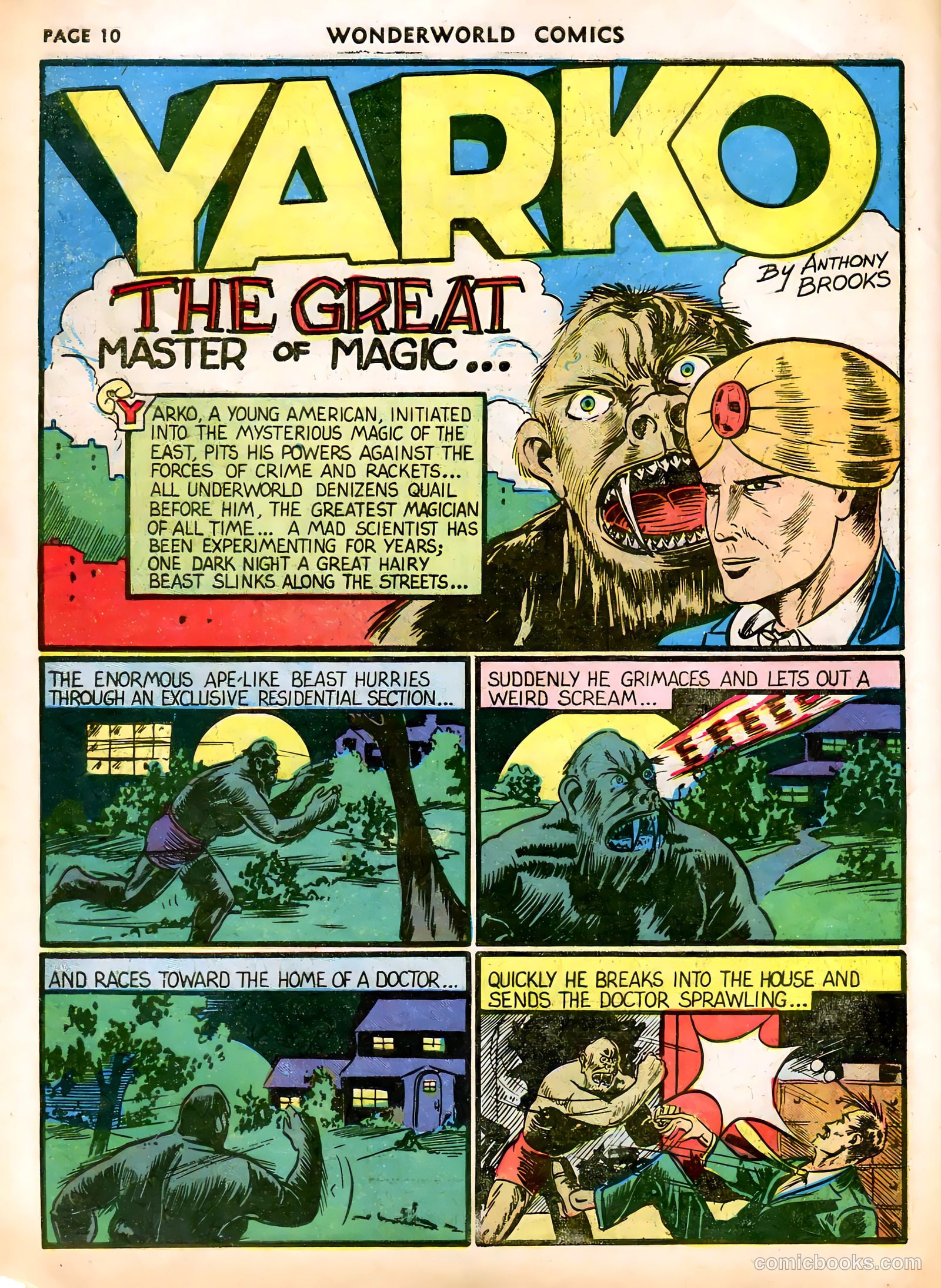 Wonderworld Comics #20 (1940) — page 13 of 69