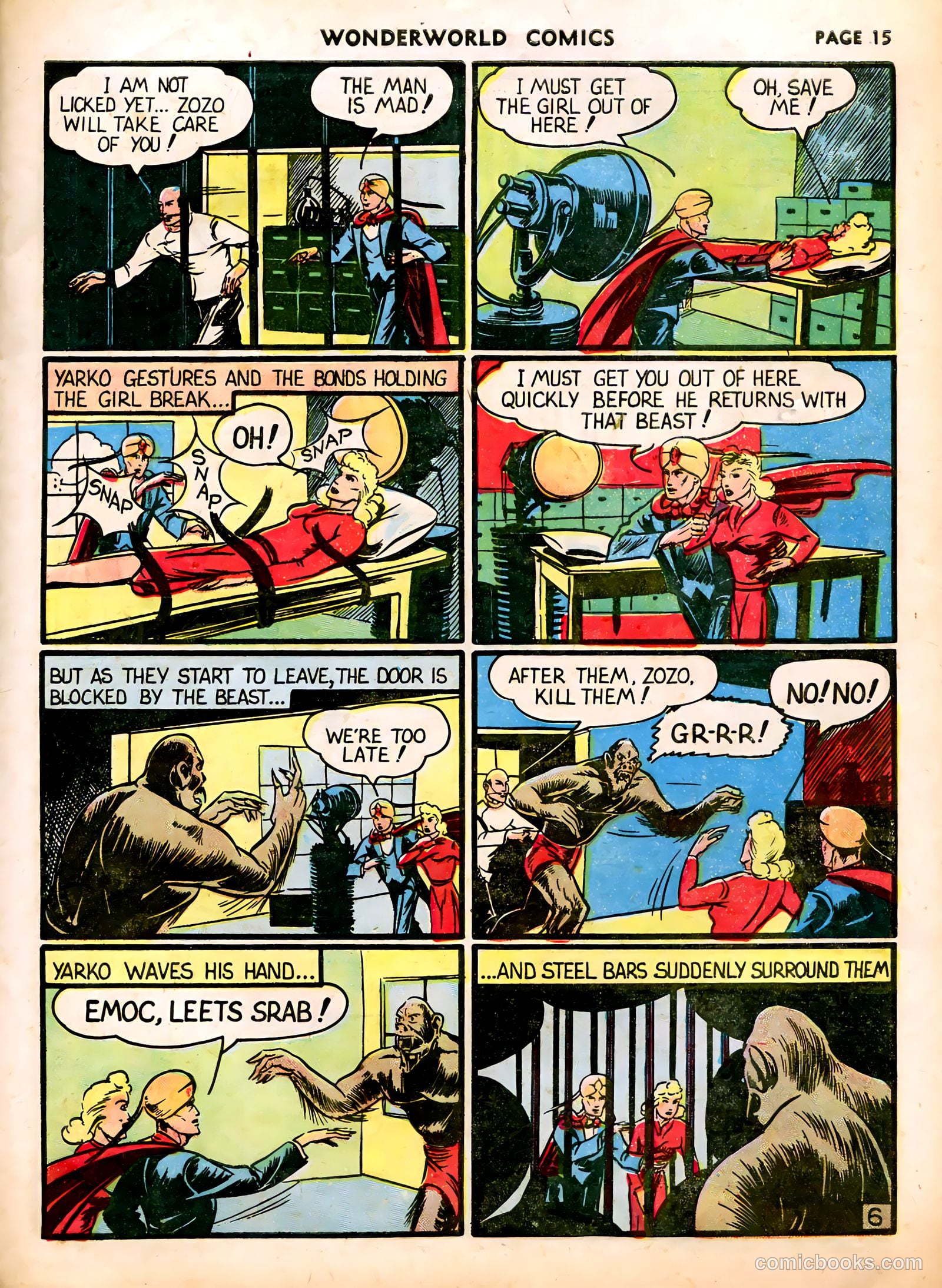 Wonderworld Comics #20 (1940) — page 18 of 69