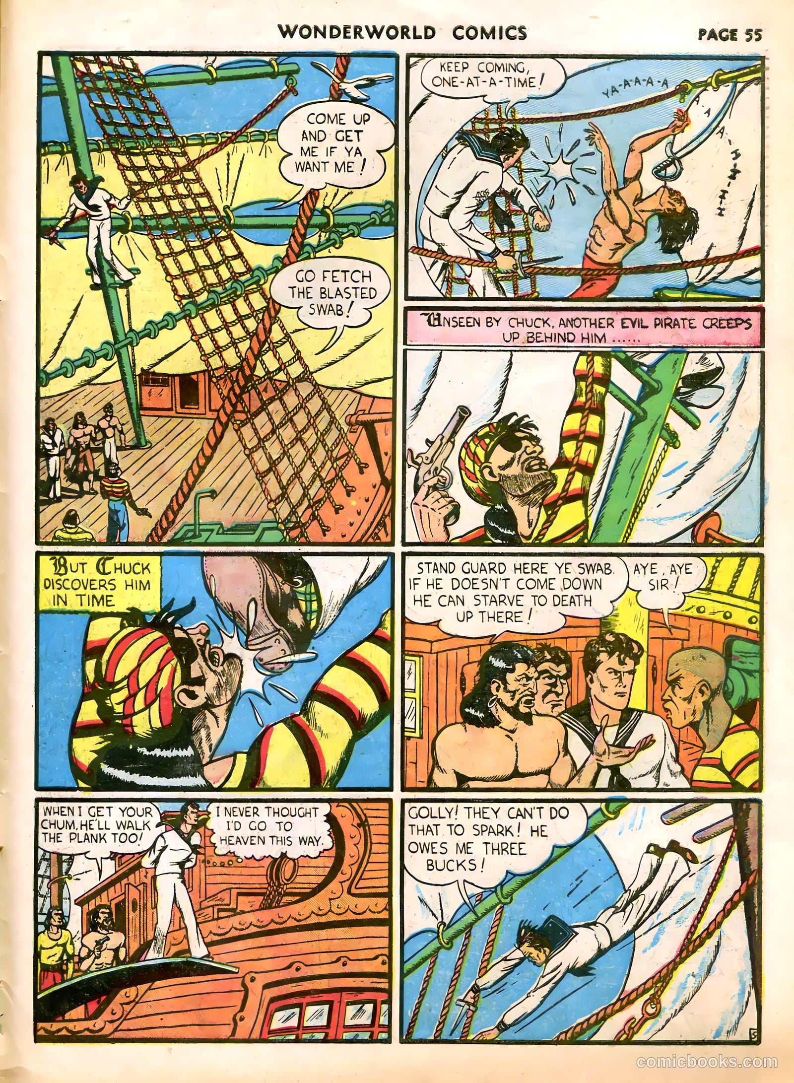 Wonderworld Comics #20 (1940) — page 58 of 69