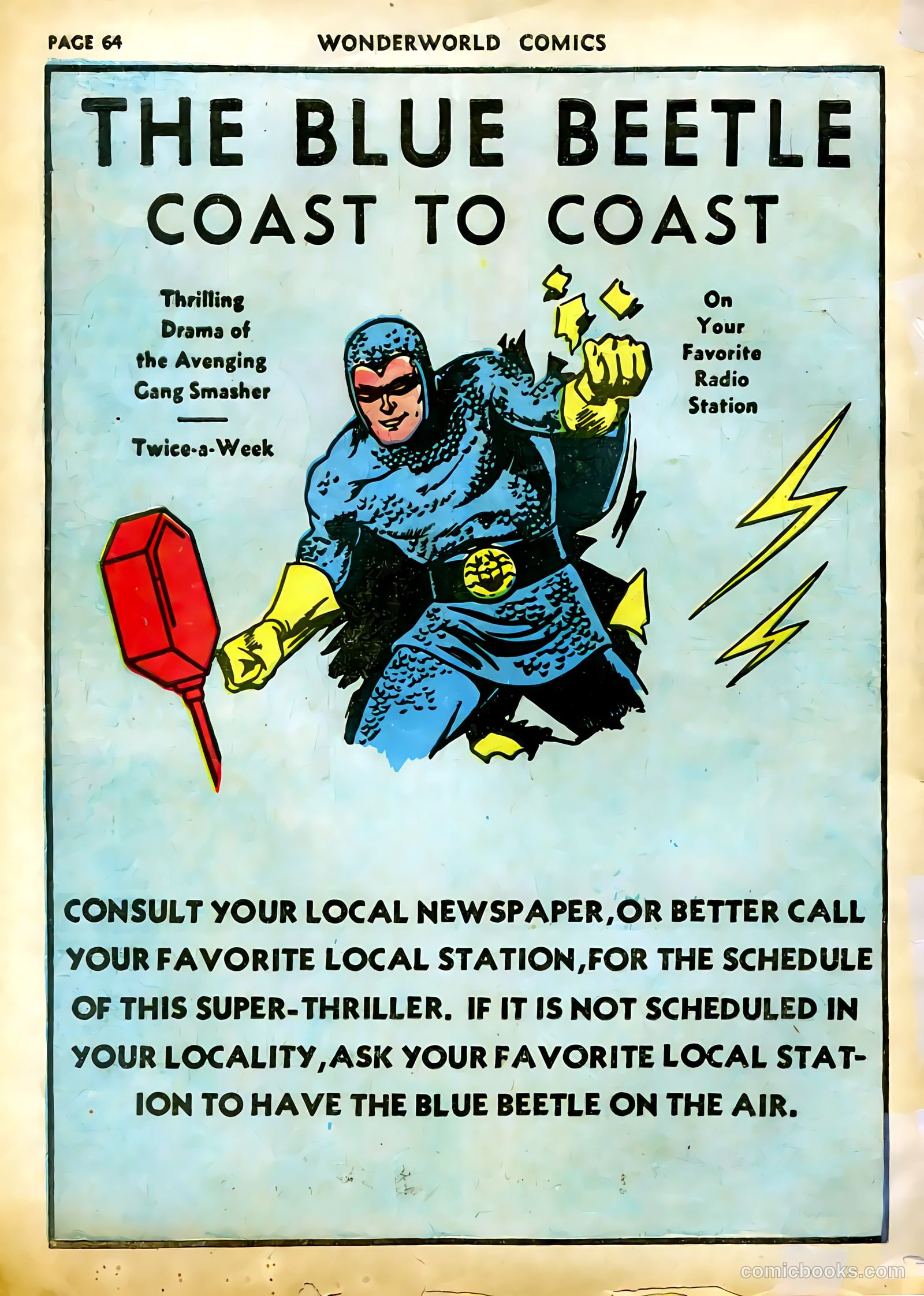 Wonderworld Comics #20 (1940) — page 67 of 69