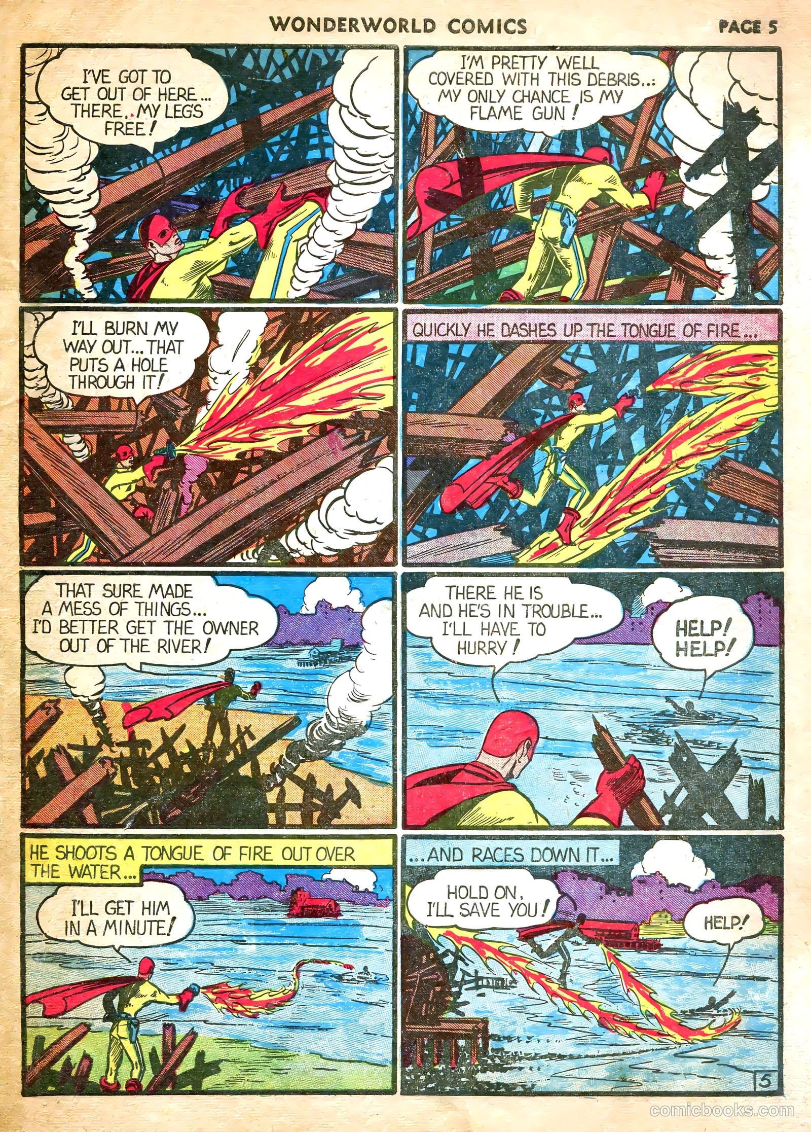 Wonderworld Comics #21 (1941) — page 5 of 63