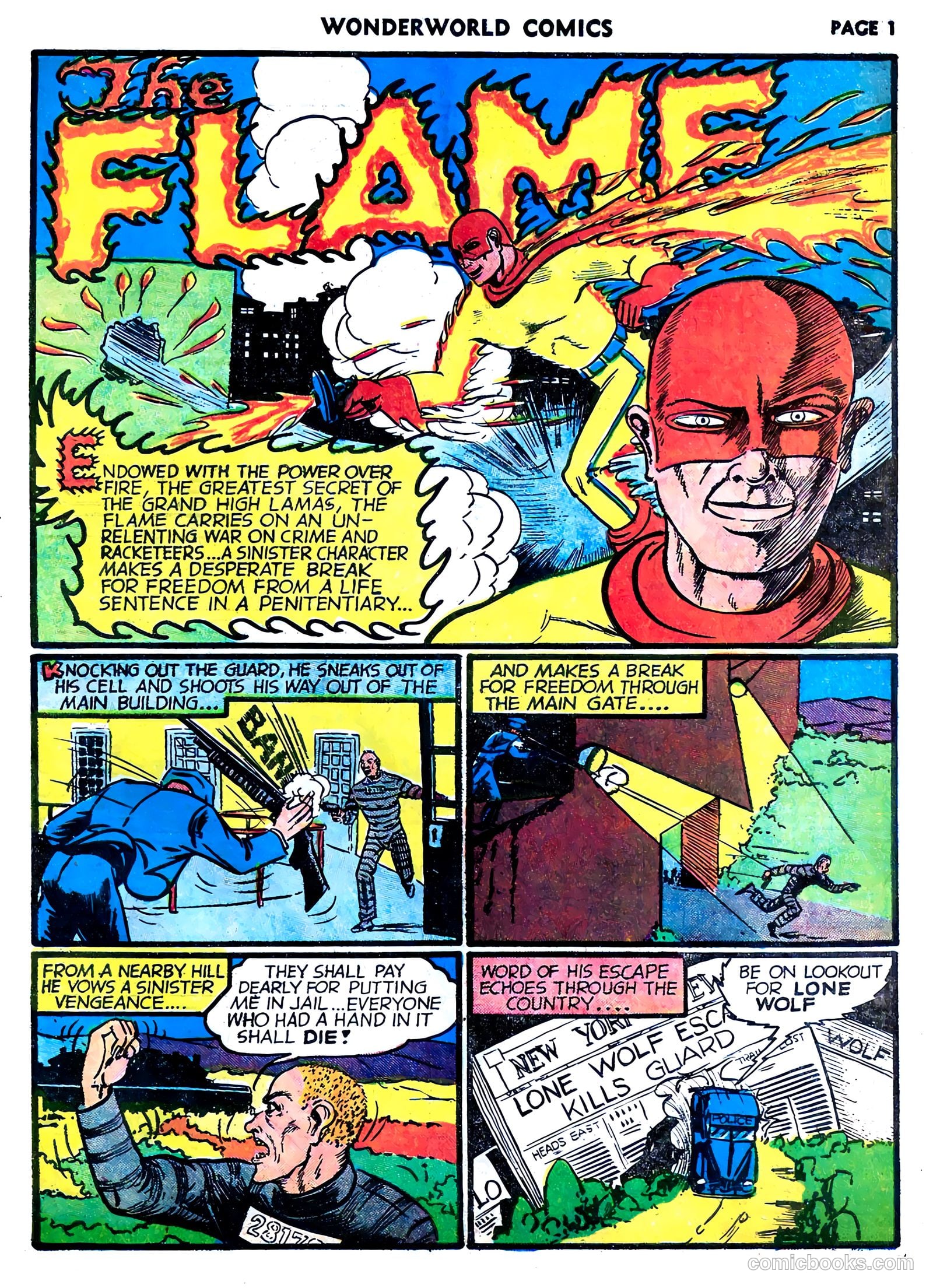 Wonderworld Comics #22 (1941) — page 3 of 67