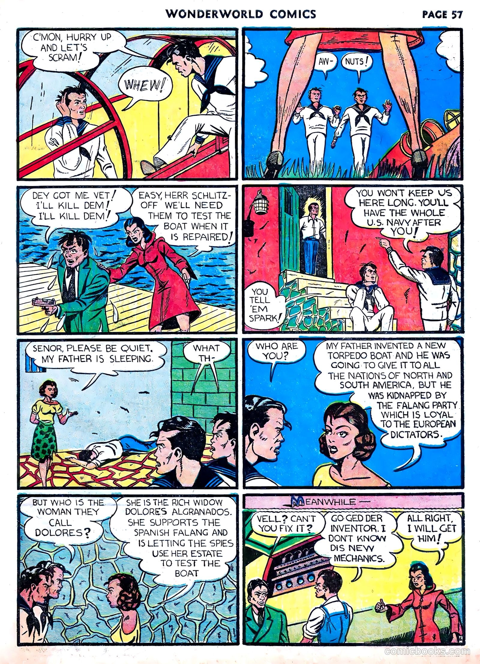 Wonderworld Comics #22 (1941) — page 58 of 67