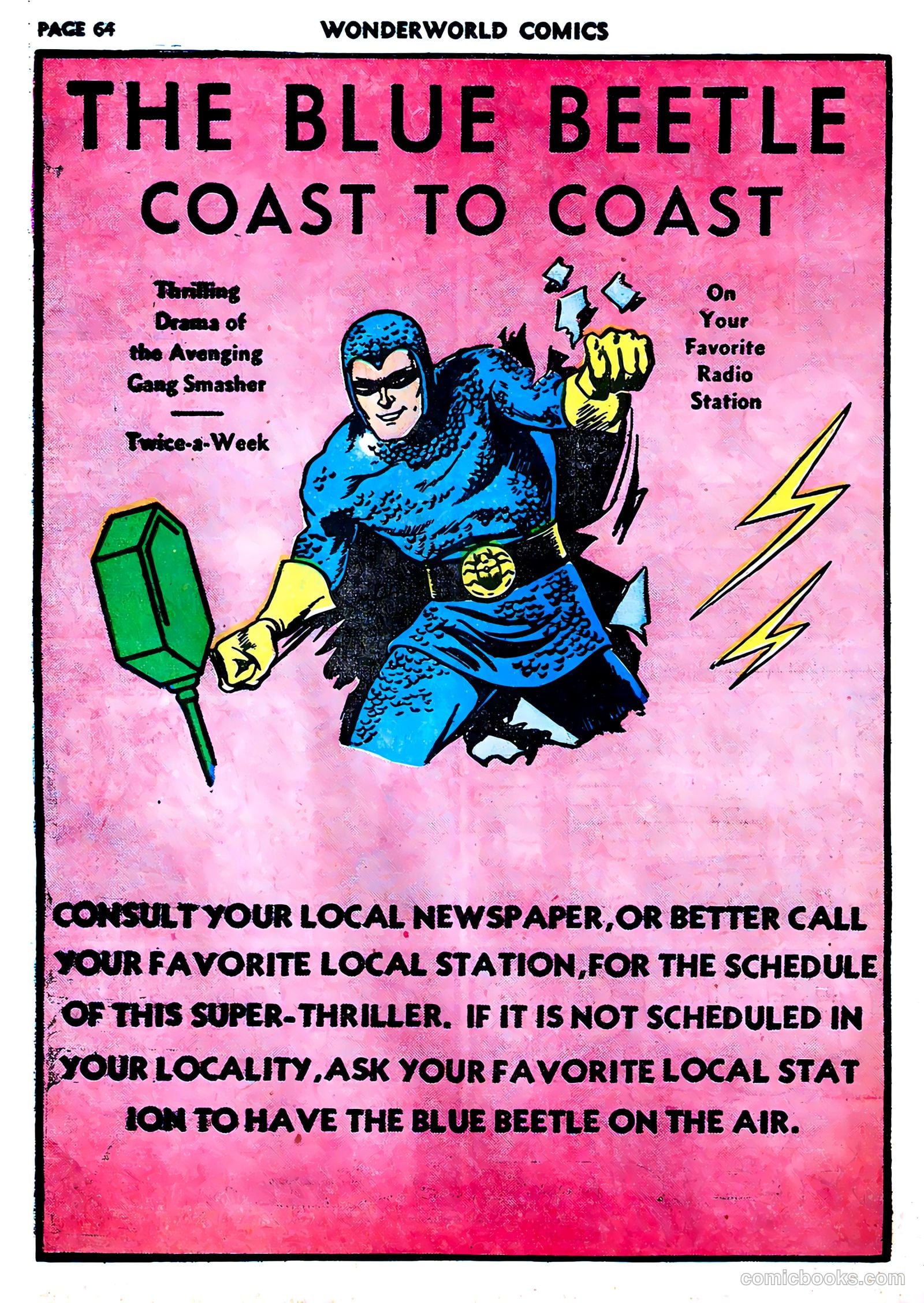 Wonderworld Comics #22 (1941) — page 65 of 67