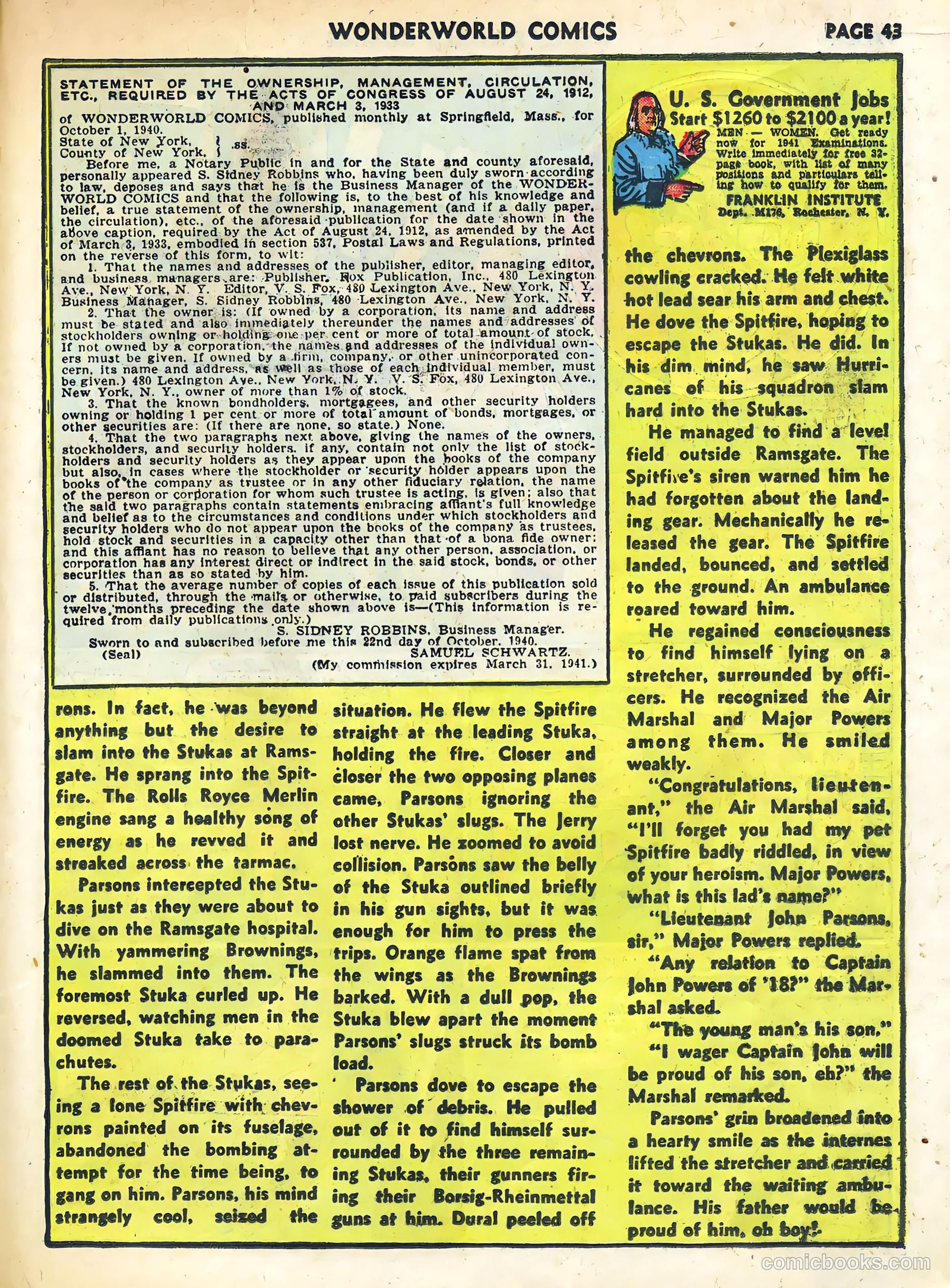 Wonderworld Comics #23 (1941) — page 44 of 67