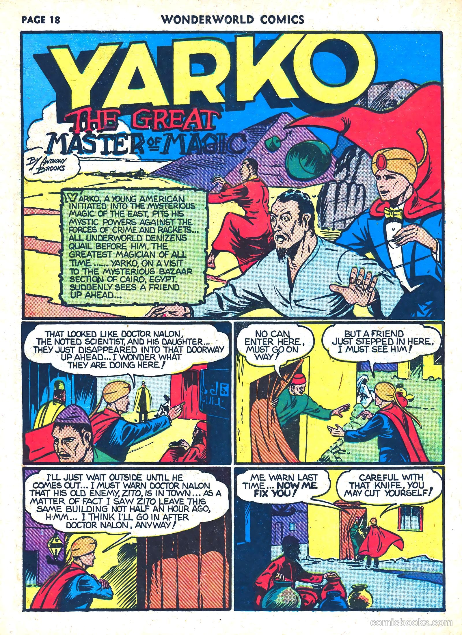 Wonderworld Comics #24 (1941) — page 19 of 67