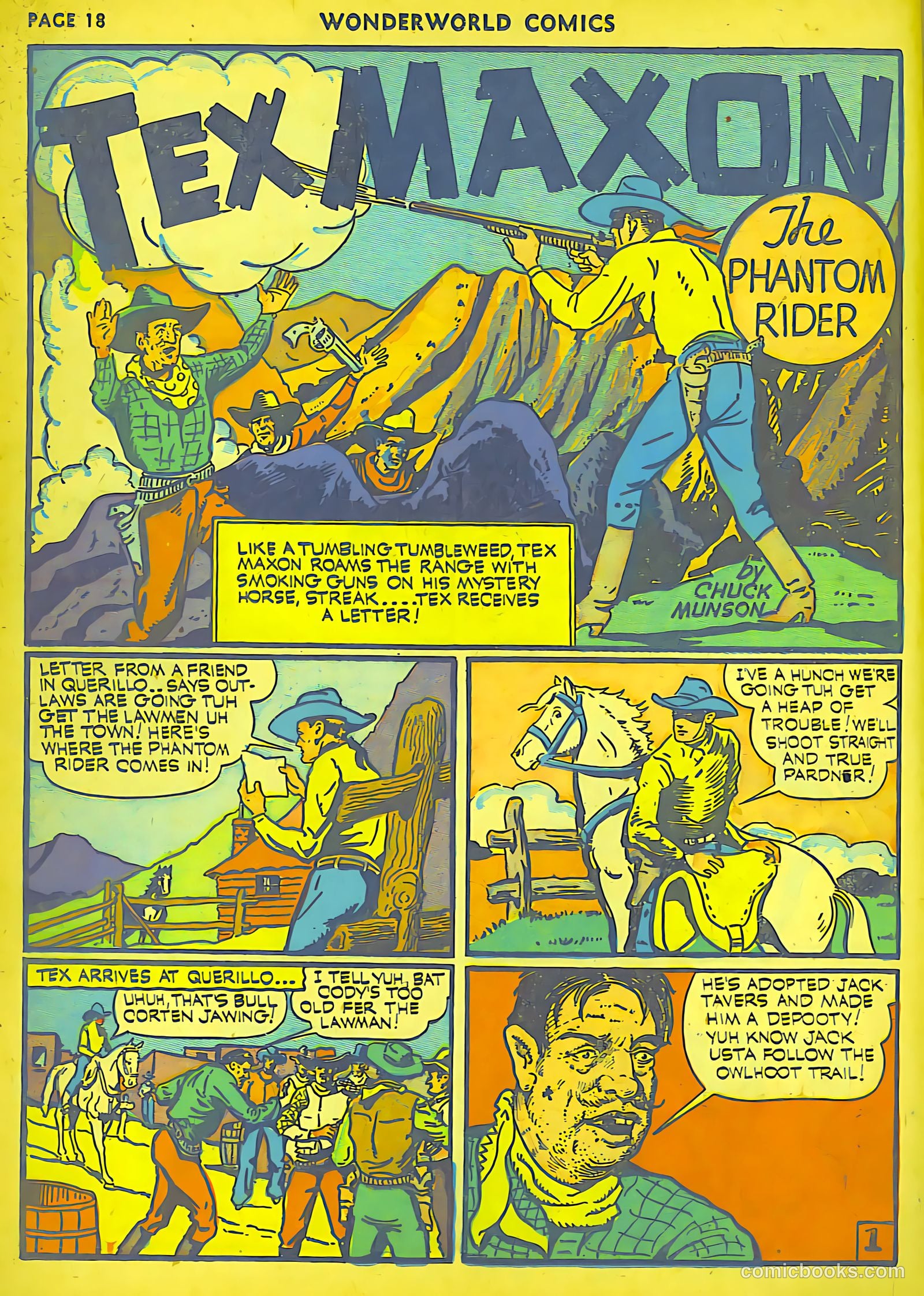 Wonderworld Comics #25 (1941) — page 19 of 64