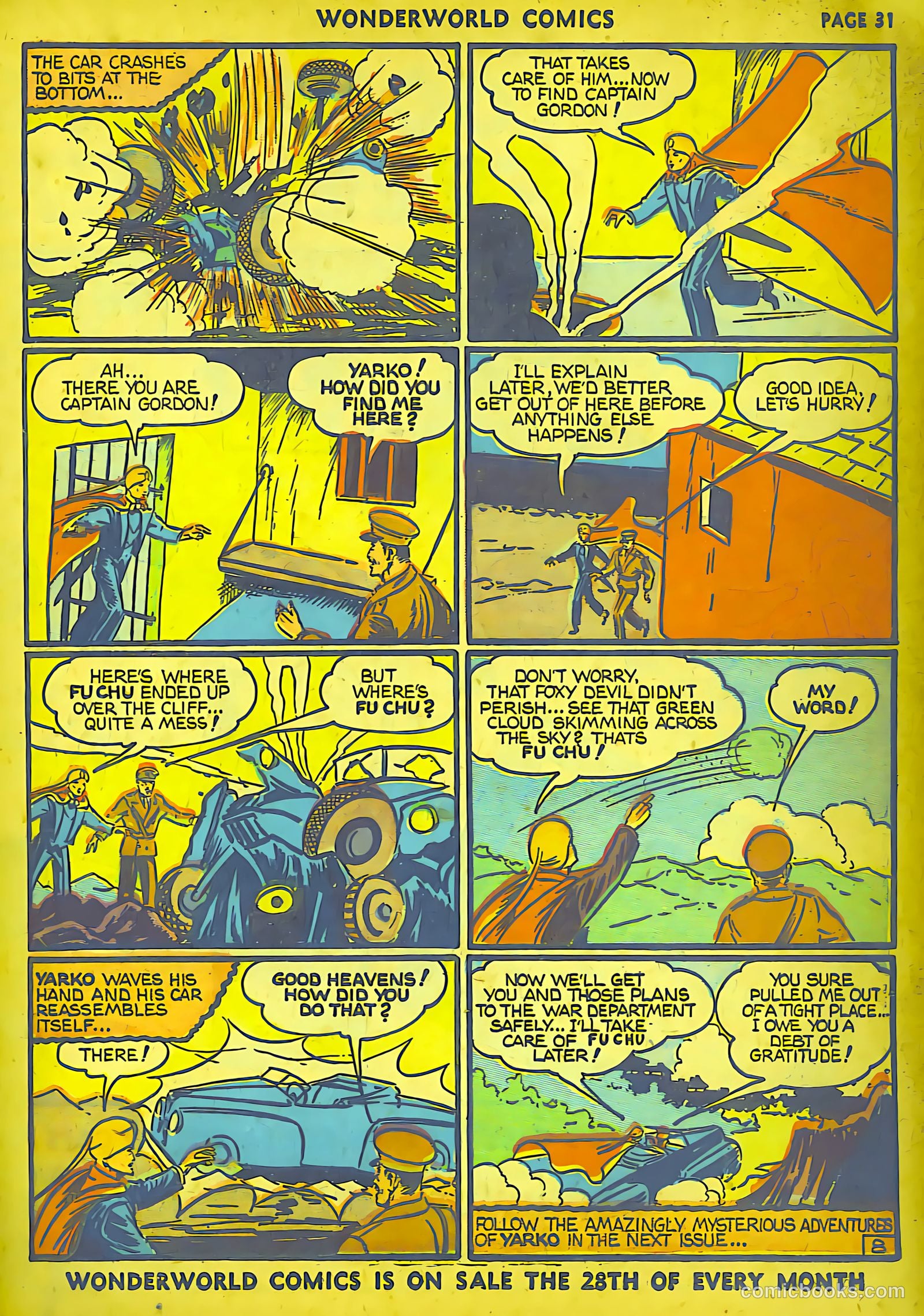 Wonderworld Comics #25 (1941) — page 32 of 64