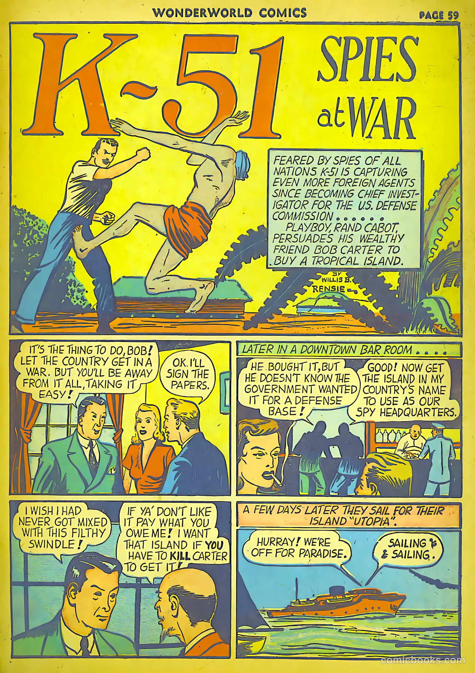 Wonderworld Comics #25 (1941) — page 58 of 64