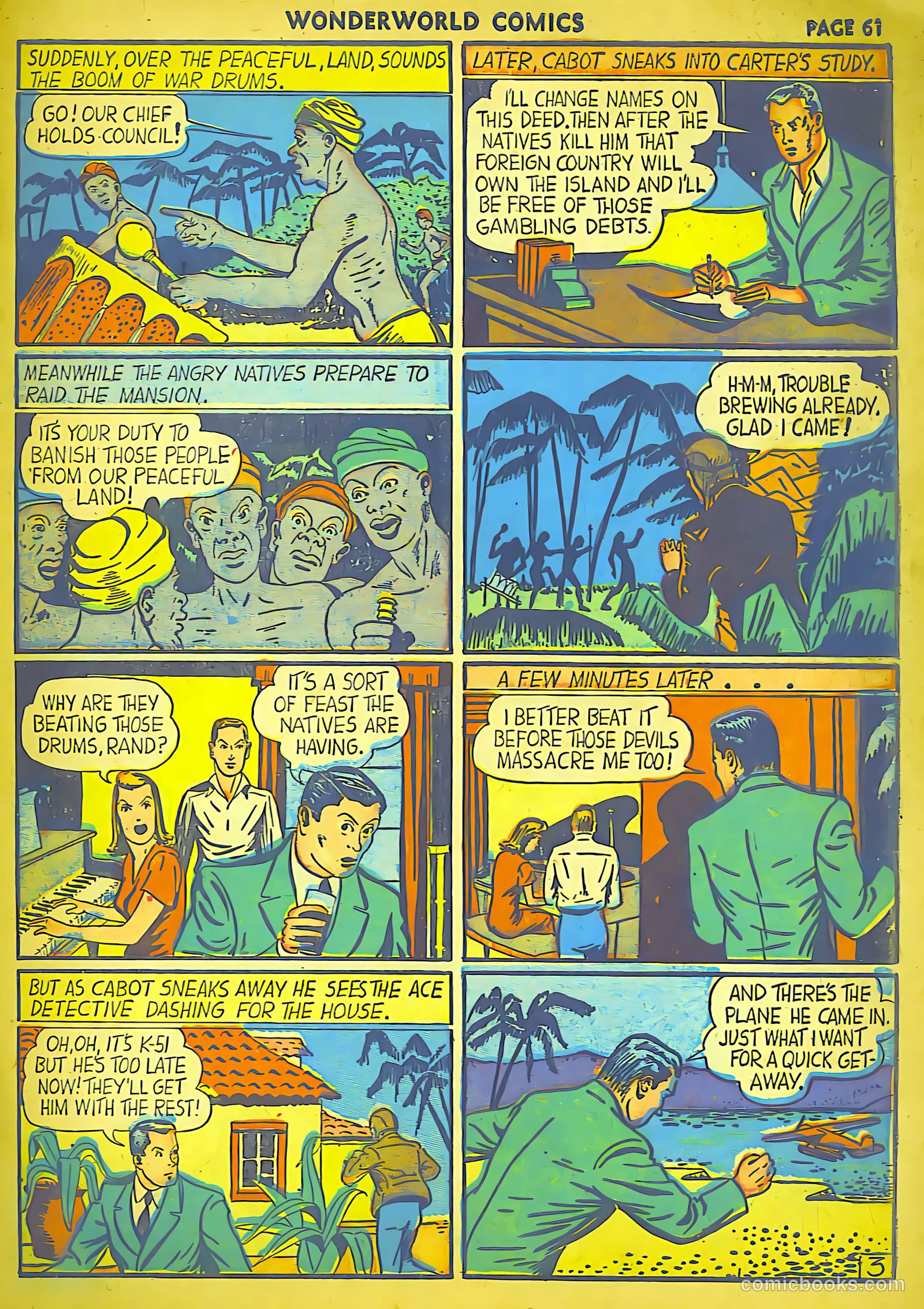 Wonderworld Comics #25 (1941) — page 60 of 64