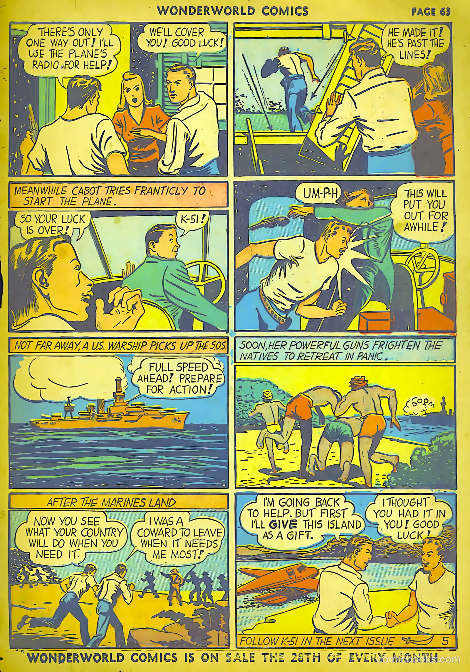 Wonderworld Comics #25 (1941) — page 62 of 64