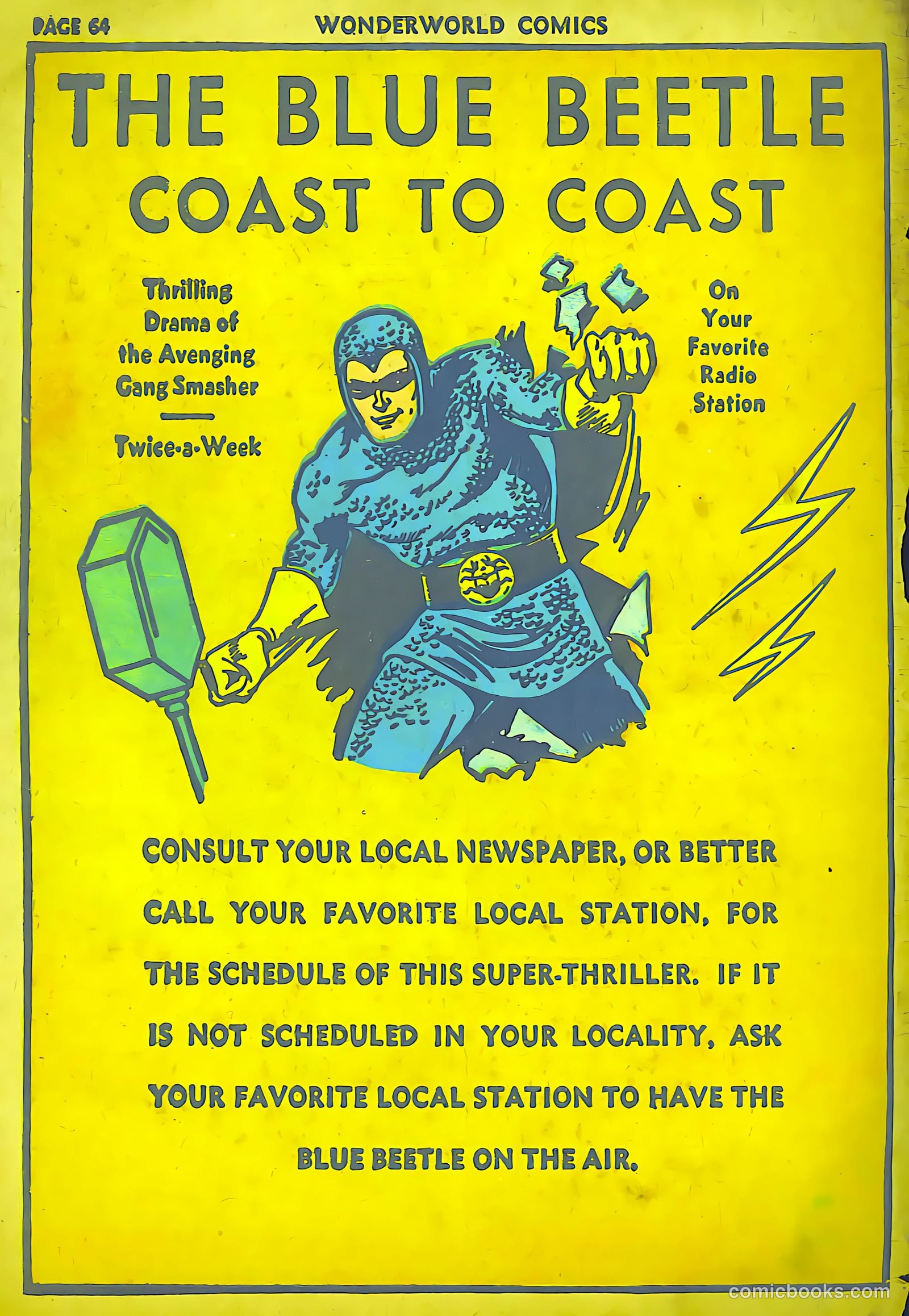 Wonderworld Comics #25 (1941) — page 63 of 64