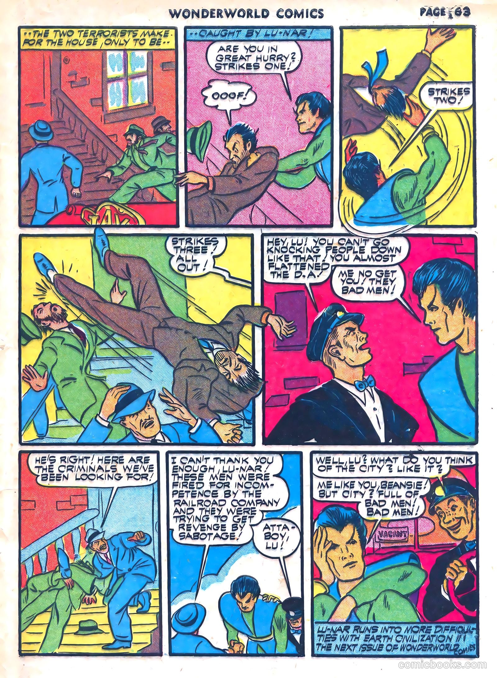 Wonderworld Comics #29 (1941) — page 64 of 67
