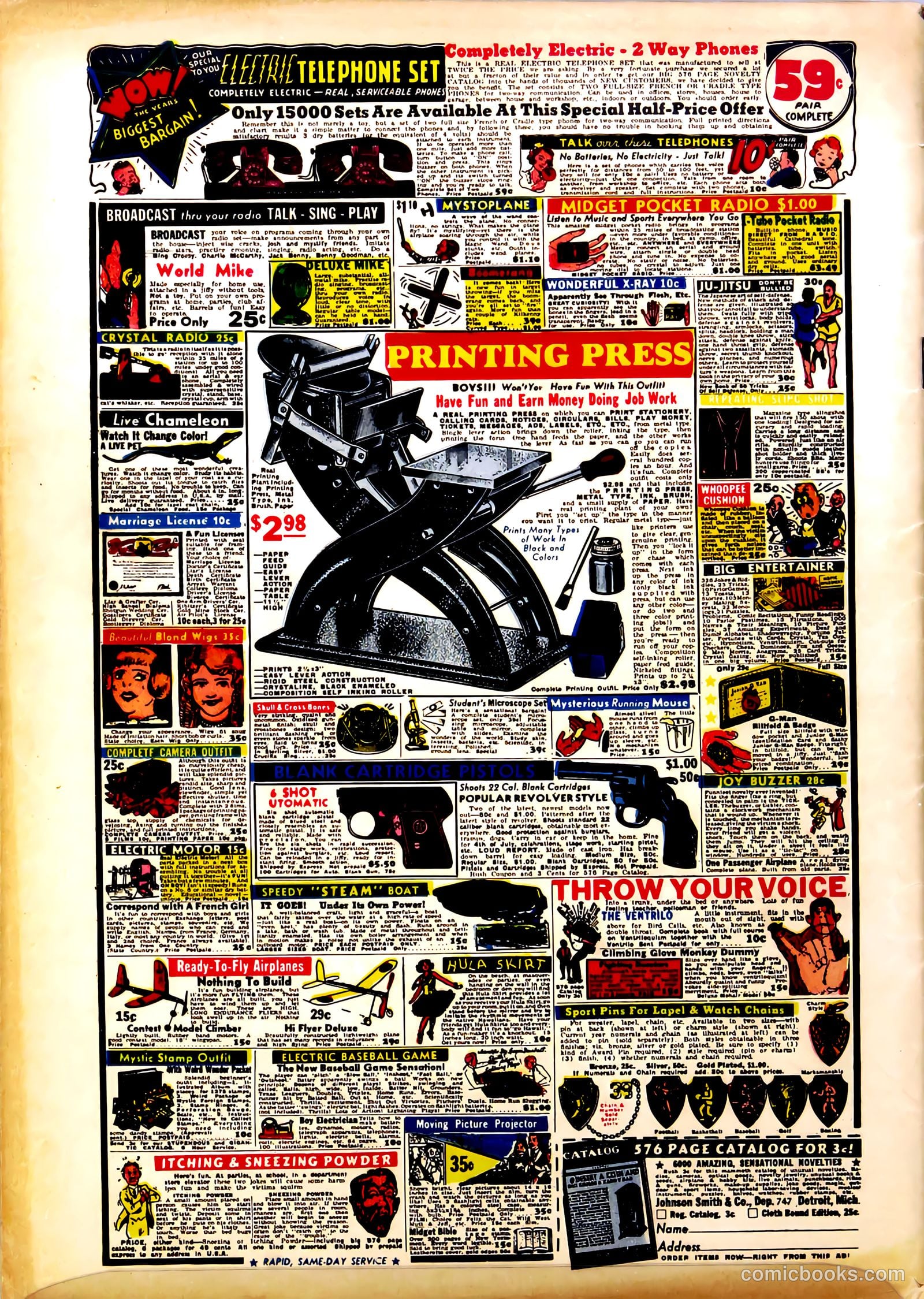 Wonderworld Comics #3 (1939) — page 68 of 68
