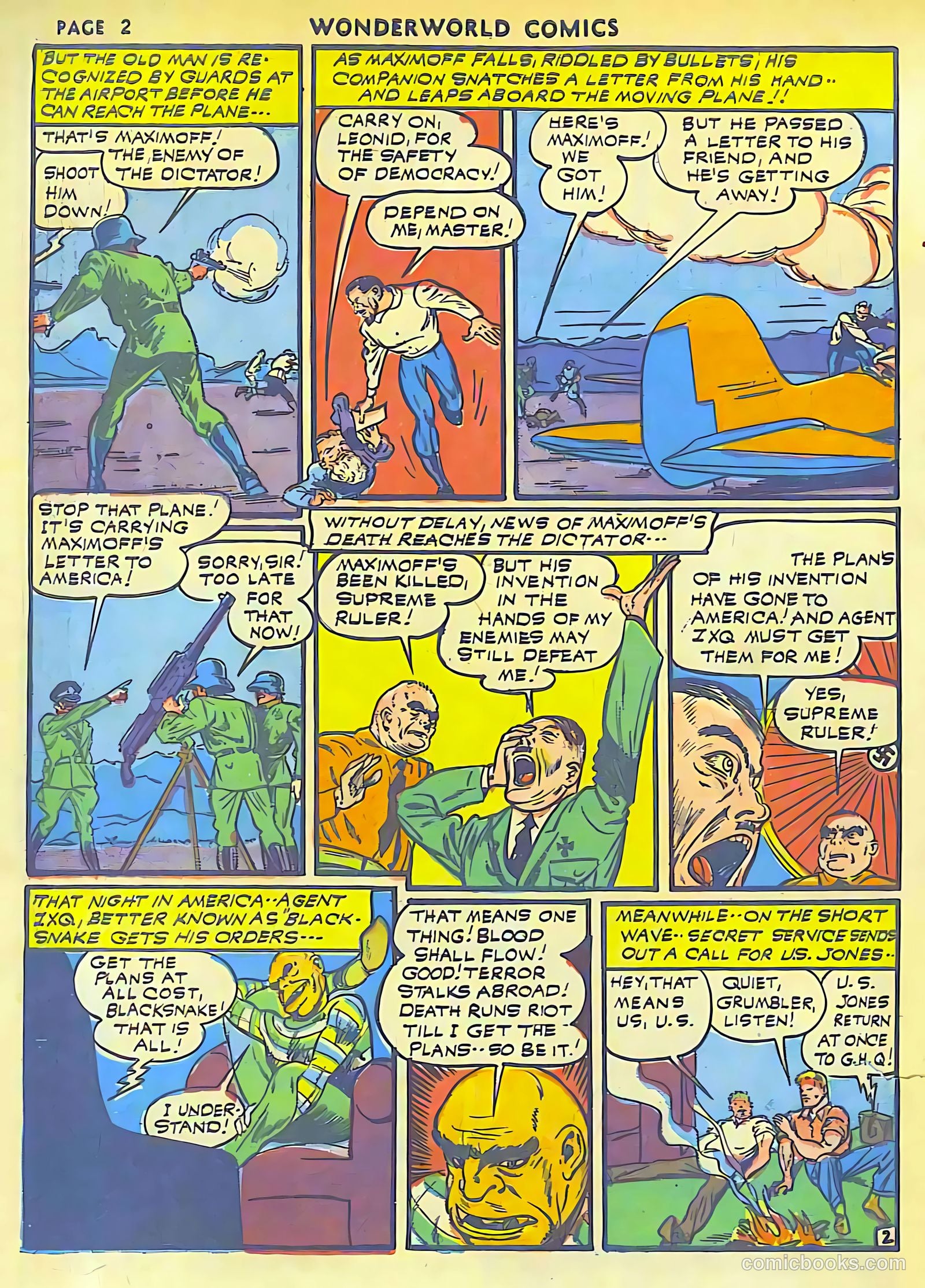 Wonderworld Comics #32 (1941) — page 3 of 65
