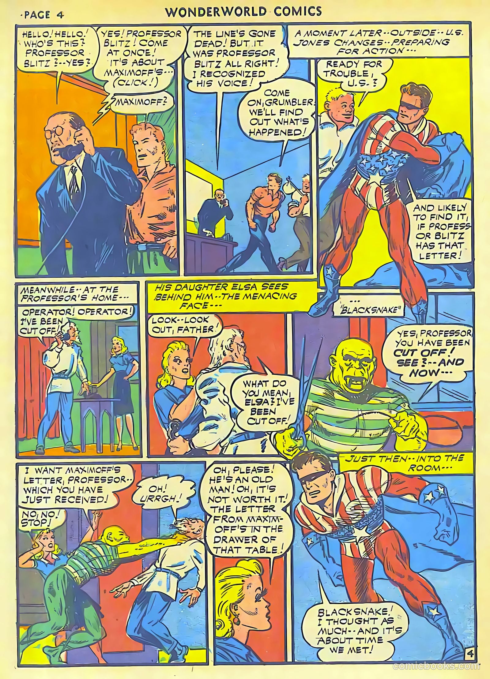 Wonderworld Comics #32 (1941) — page 5 of 65