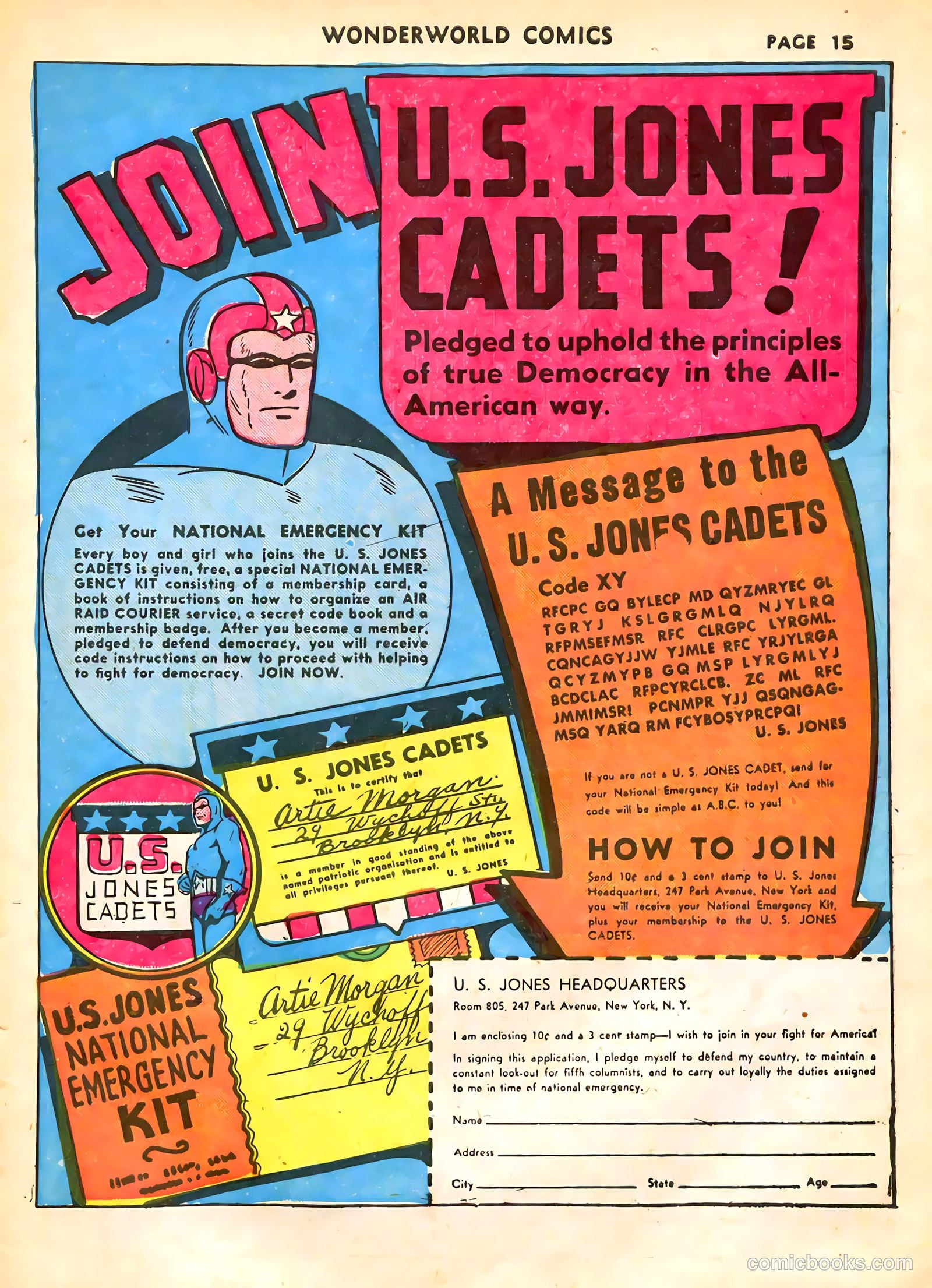 Wonderworld Comics #32 (1941) — page 16 of 65