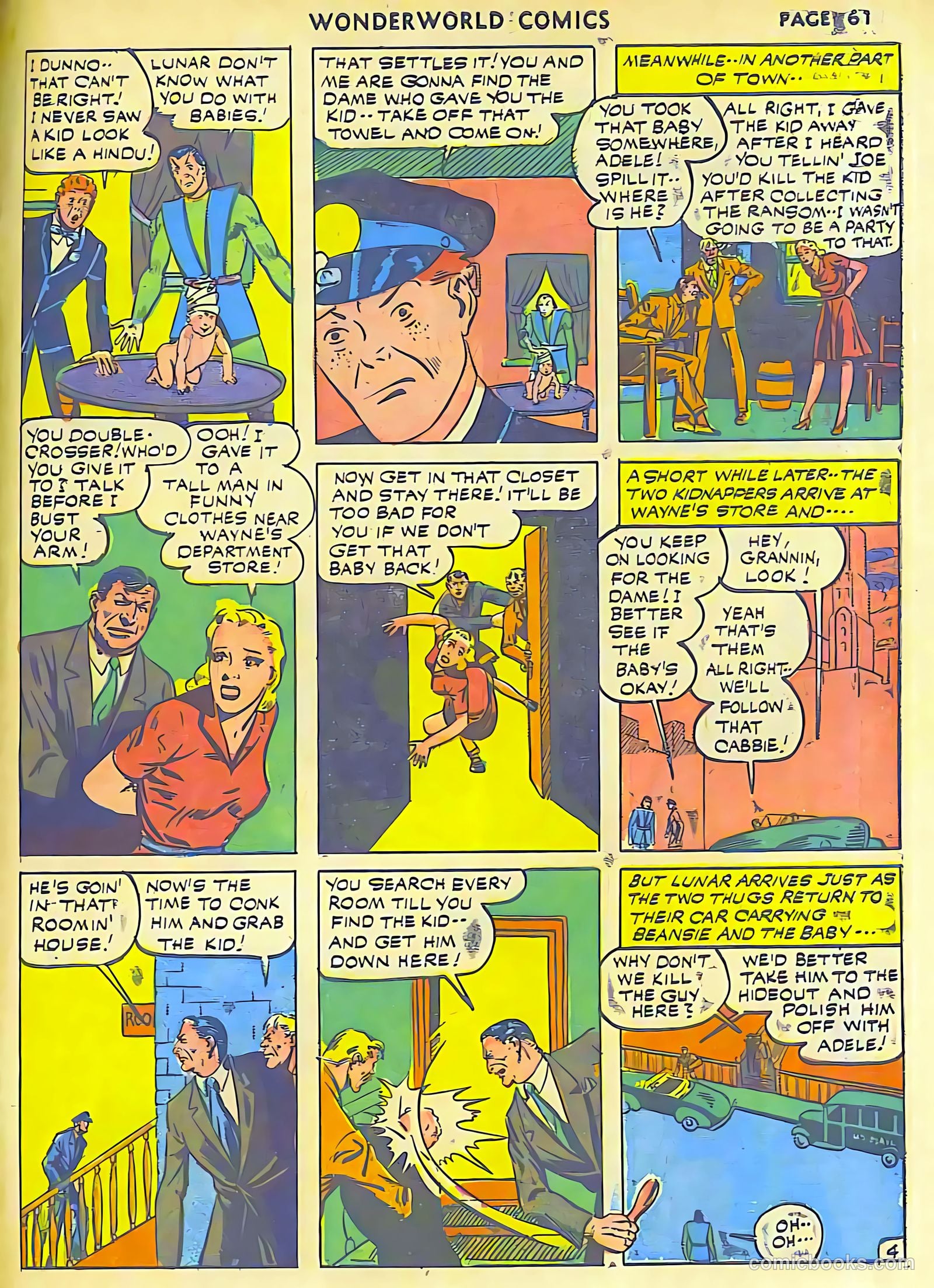 Wonderworld Comics #32 (1941) — page 61 of 65