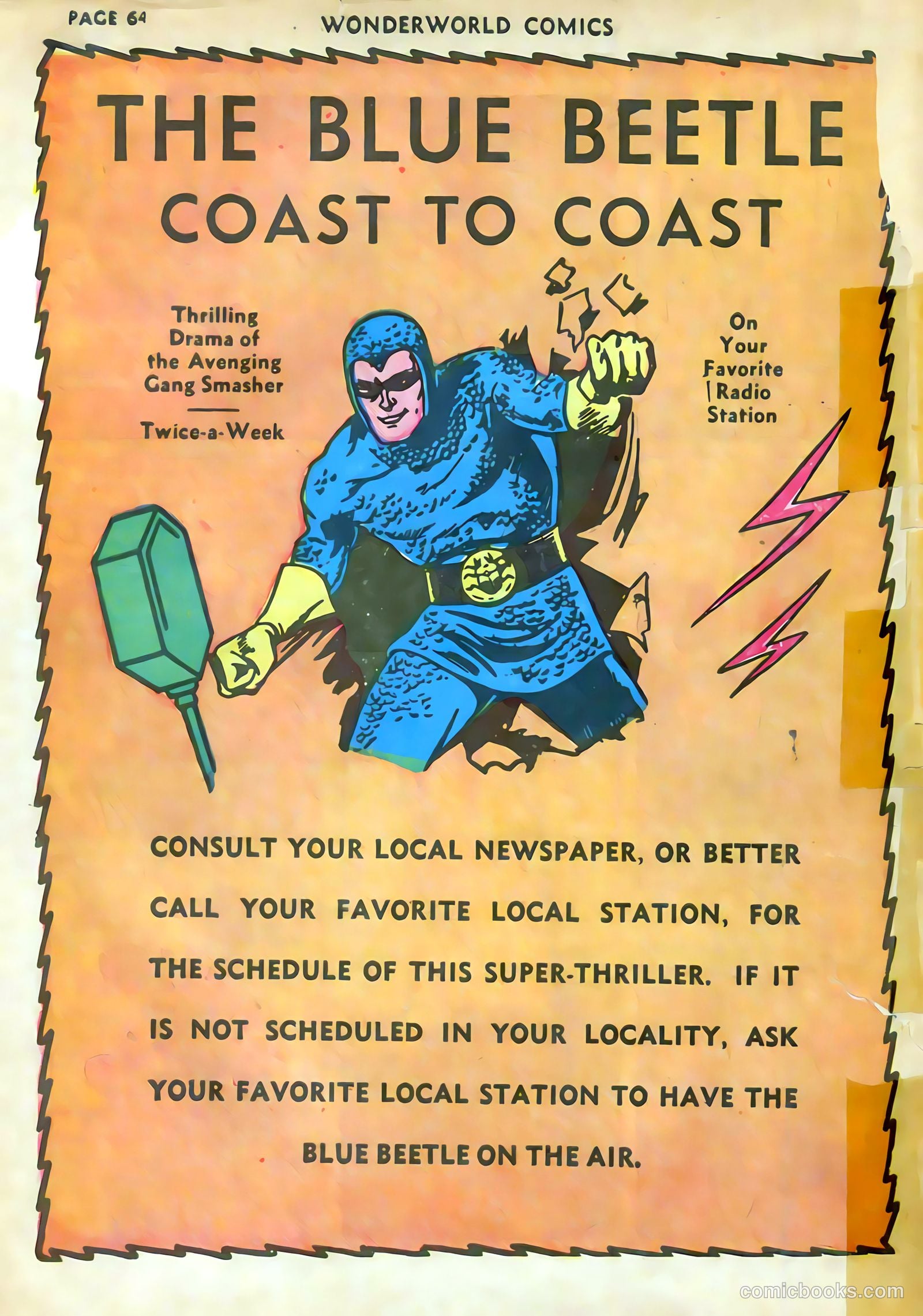 Wonderworld Comics #32 (1941) — page 64 of 65