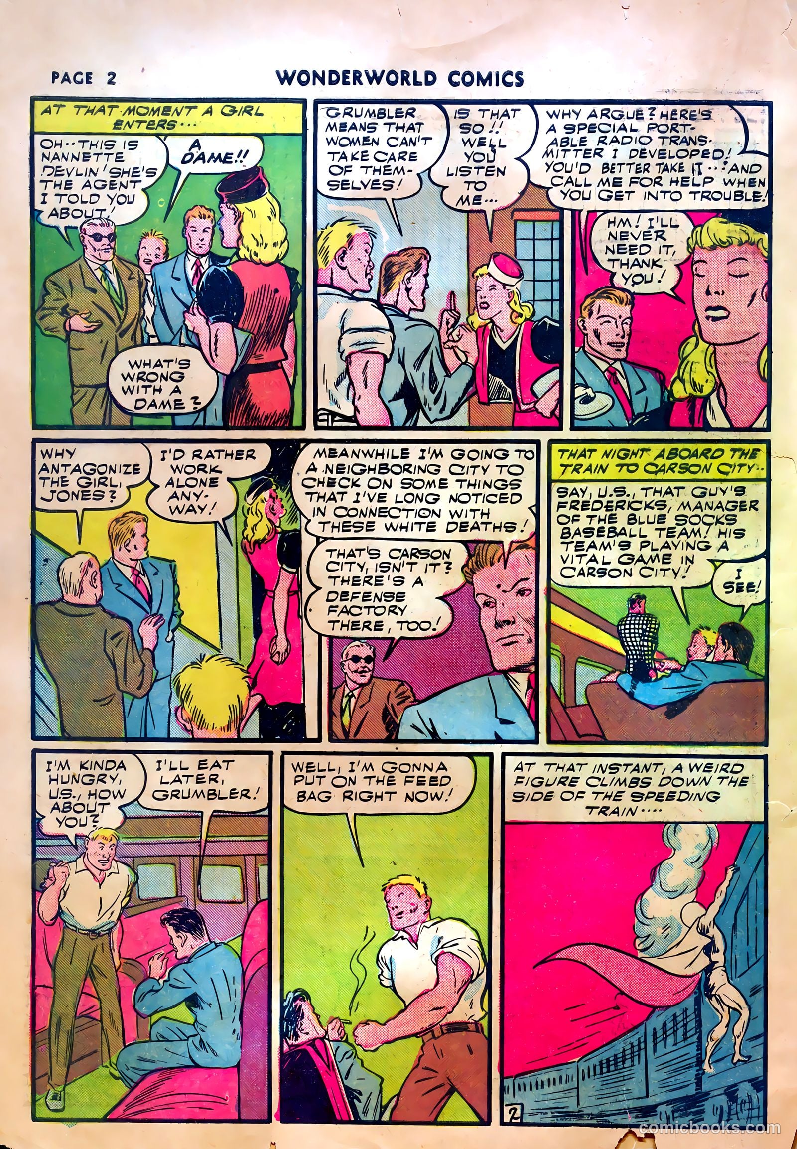 Wonderworld Comics #33 (1942) — page 4 of 67