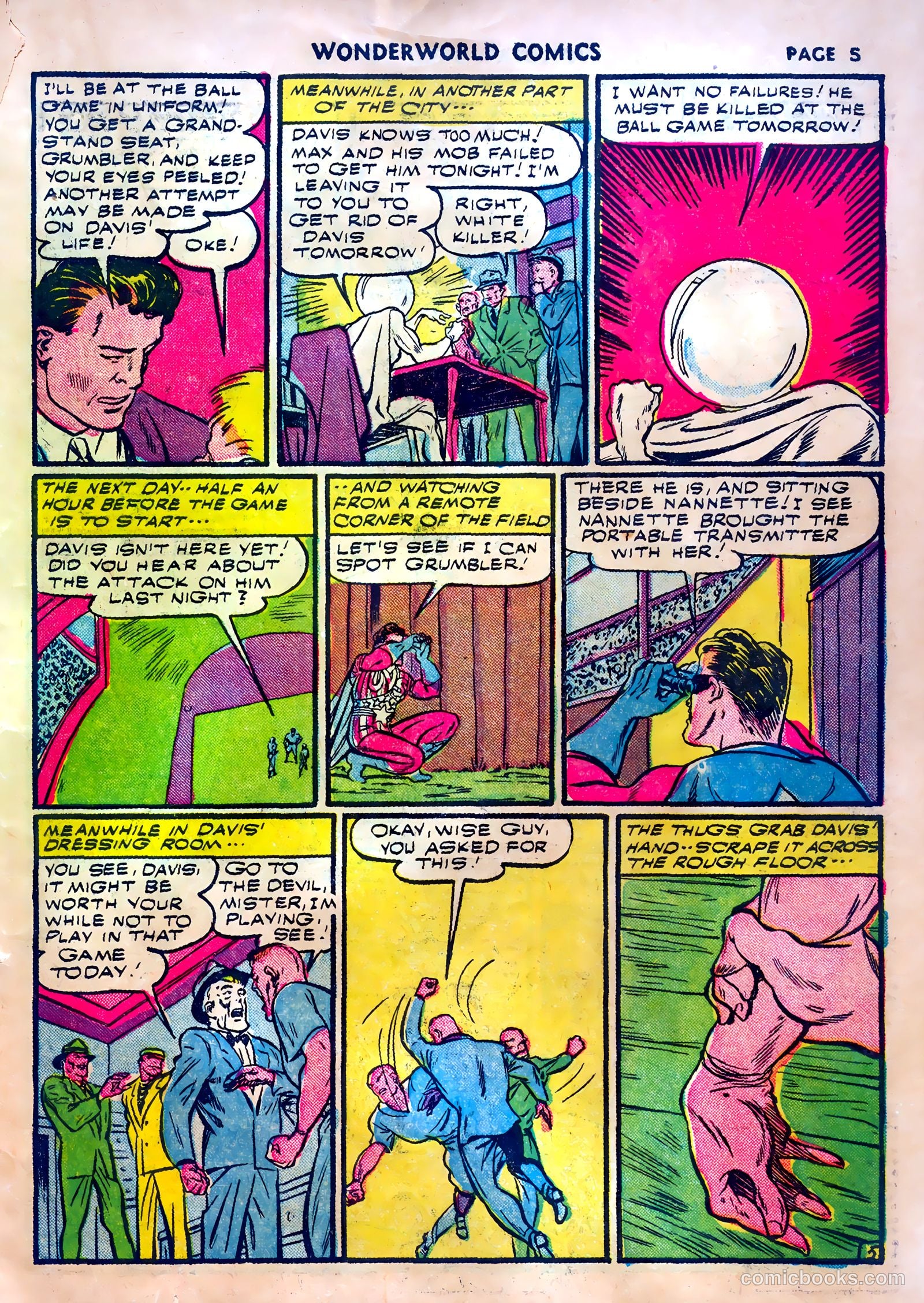 Wonderworld Comics #33 (1942) — page 7 of 67