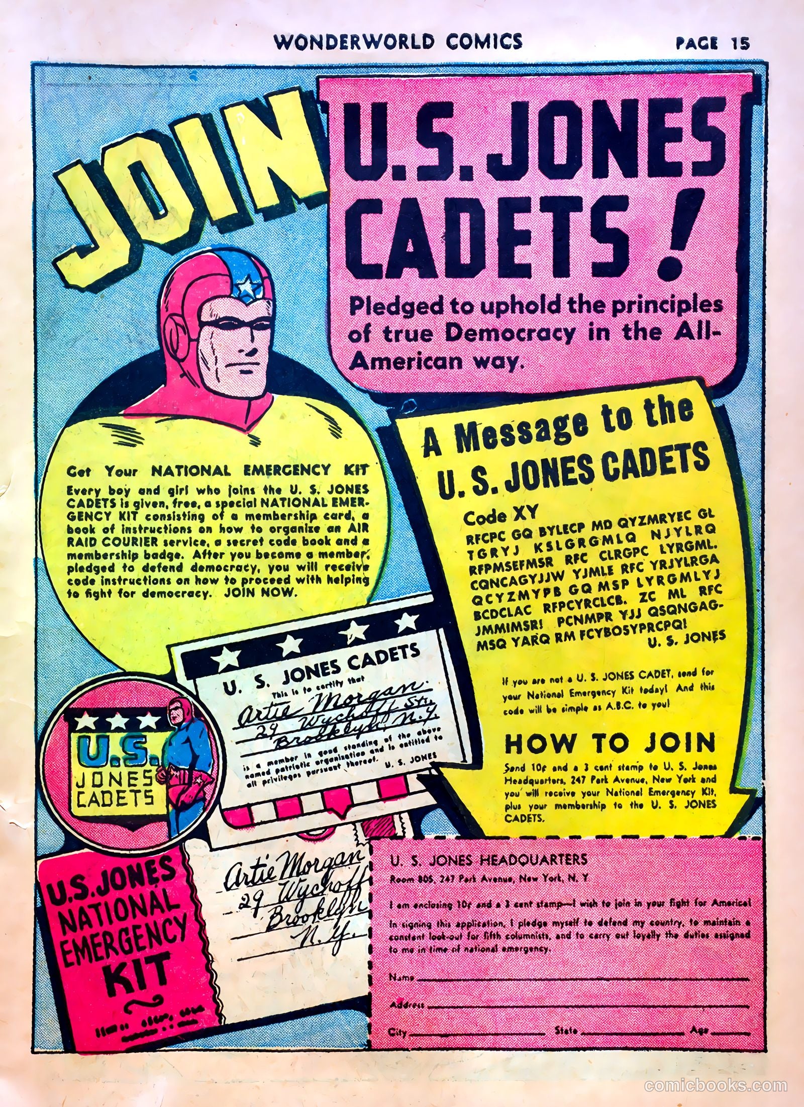 Wonderworld Comics #33 (1942) — page 17 of 67
