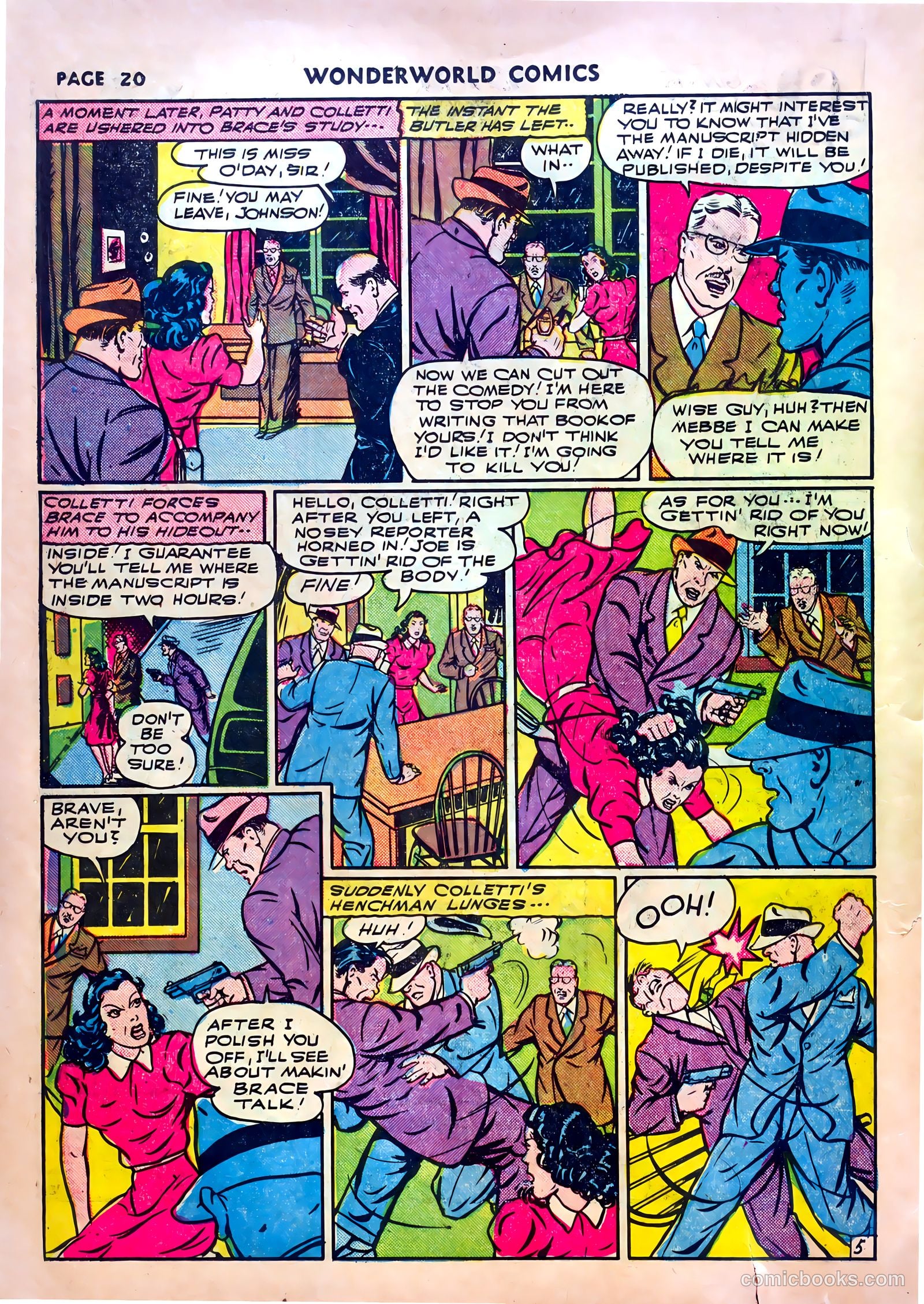 Wonderworld Comics #33 (1942) — page 22 of 67