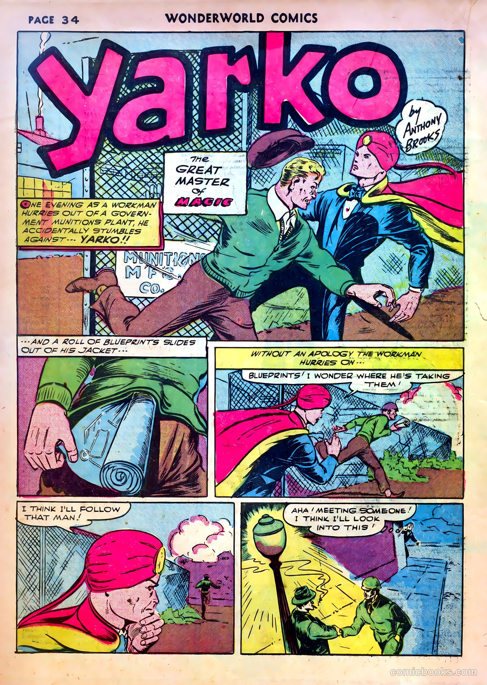 Wonderworld Comics #33 (1942) — page 35 of 67