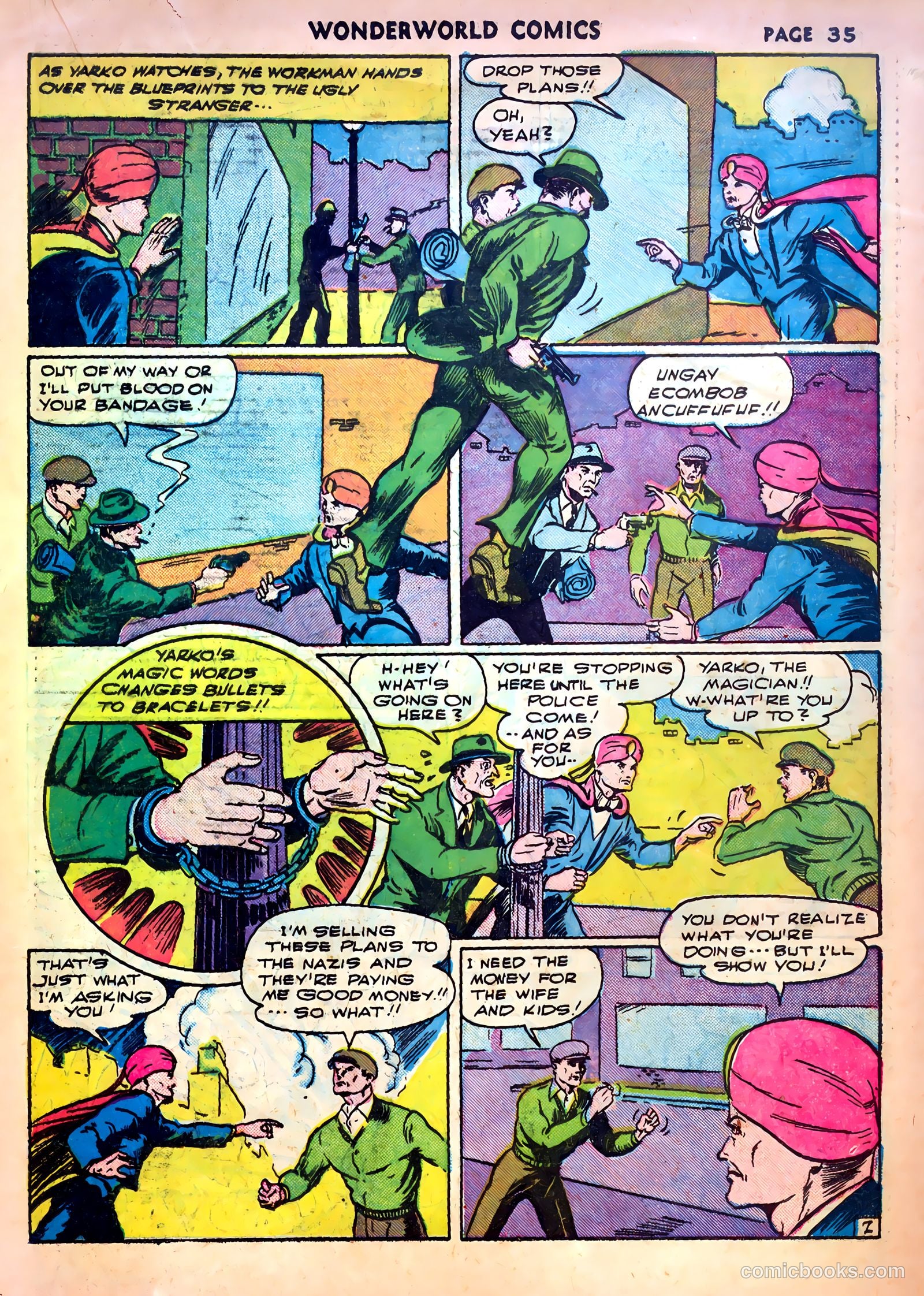 Wonderworld Comics #33 (1942) — page 36 of 67