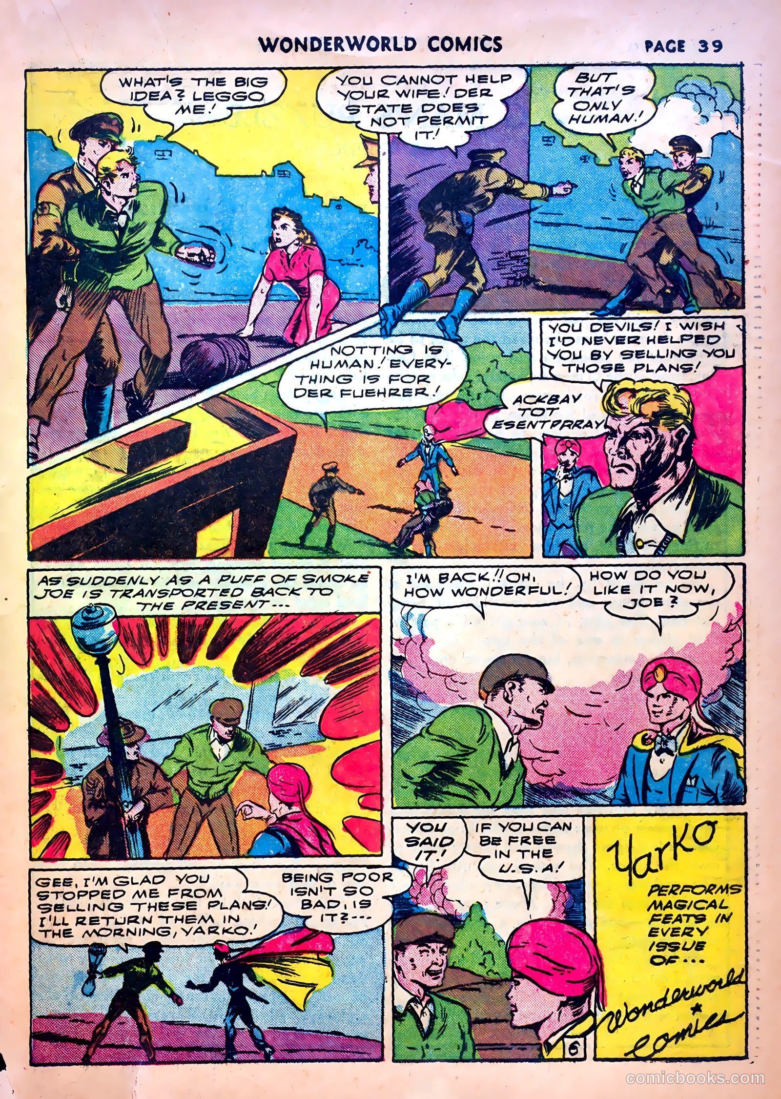 Wonderworld Comics #33 (1942) — page 40 of 67