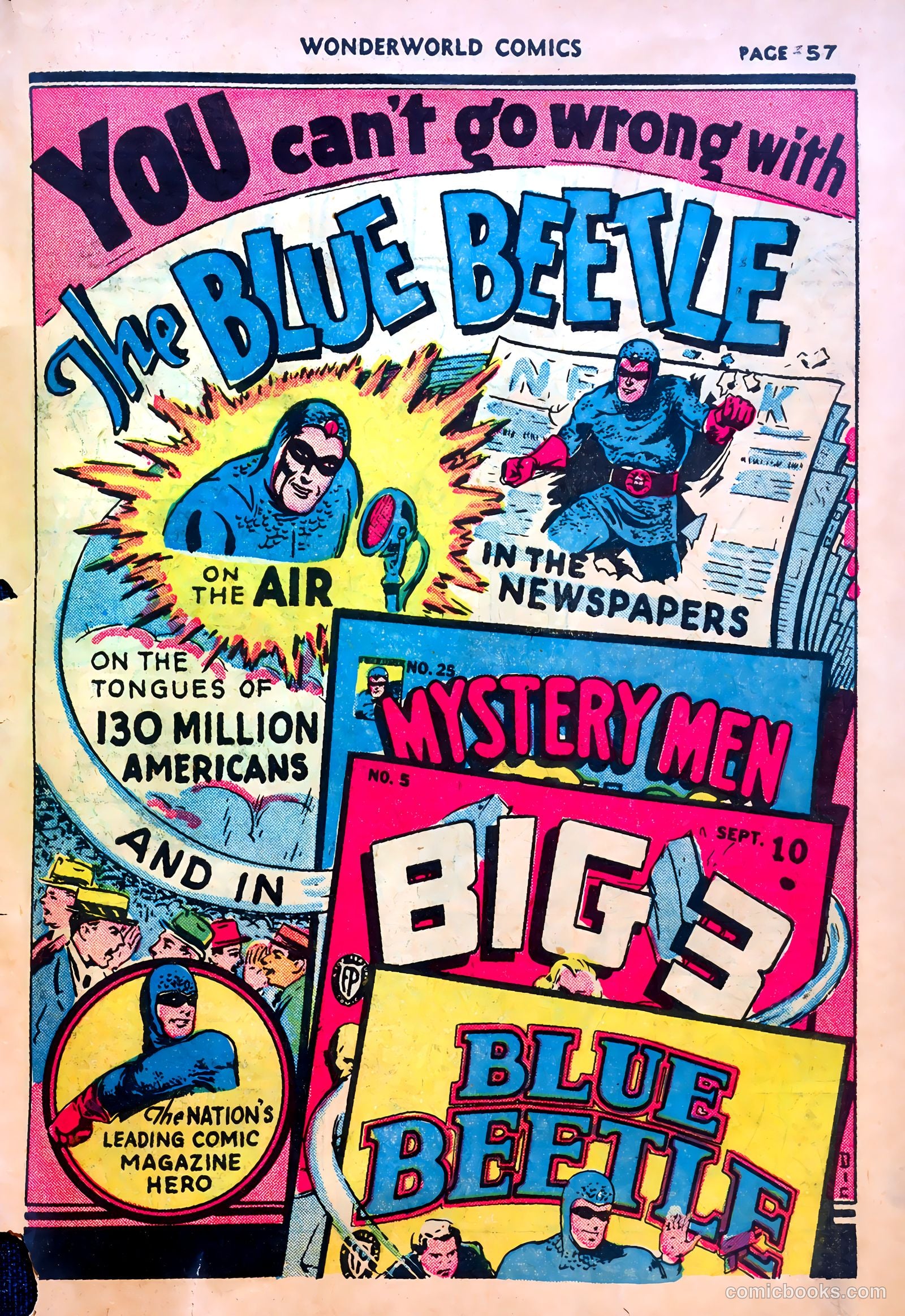 Wonderworld Comics #33 (1942) — page 58 of 67
