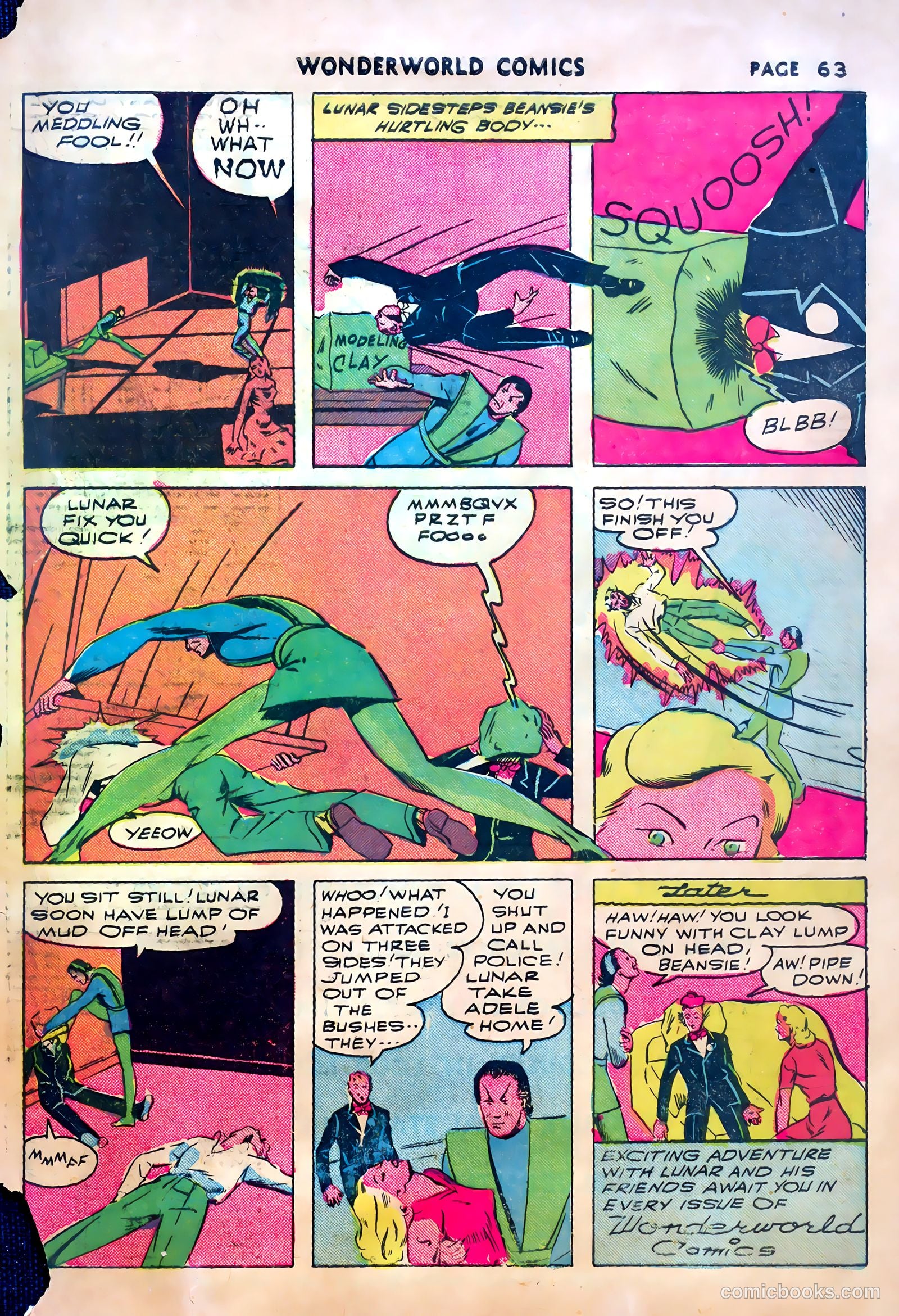 Wonderworld Comics #33 (1942) — page 64 of 67