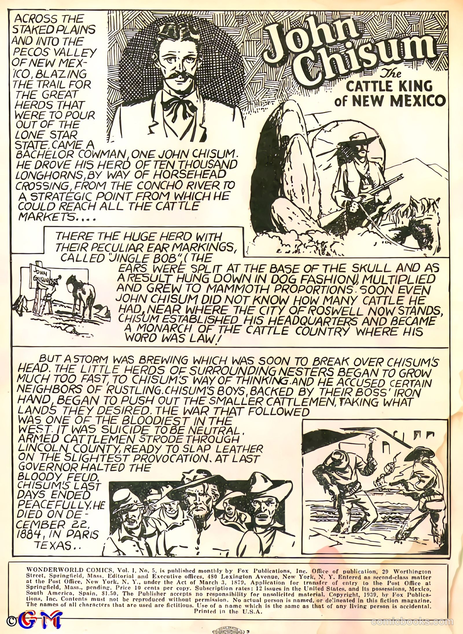 Wonderworld Comics #5 (1939) — page 2 of 68